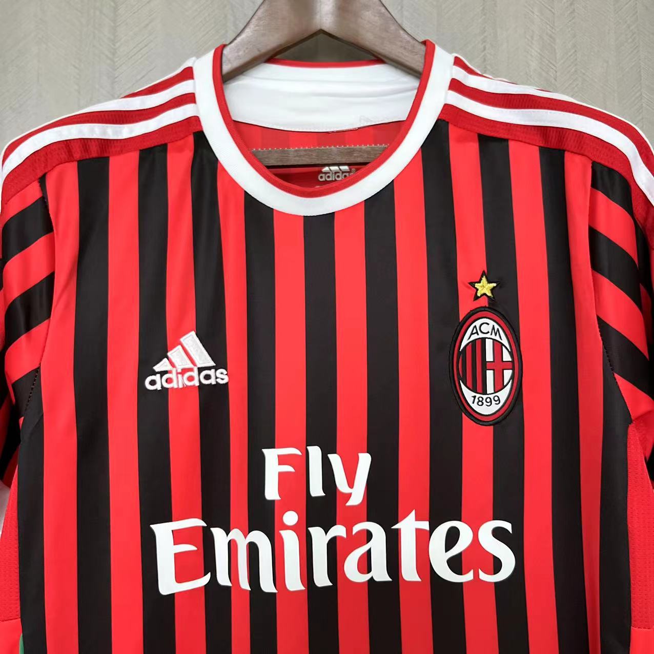 Camisola Principal Ac Milan 2011/2012 - Versão adepto 9