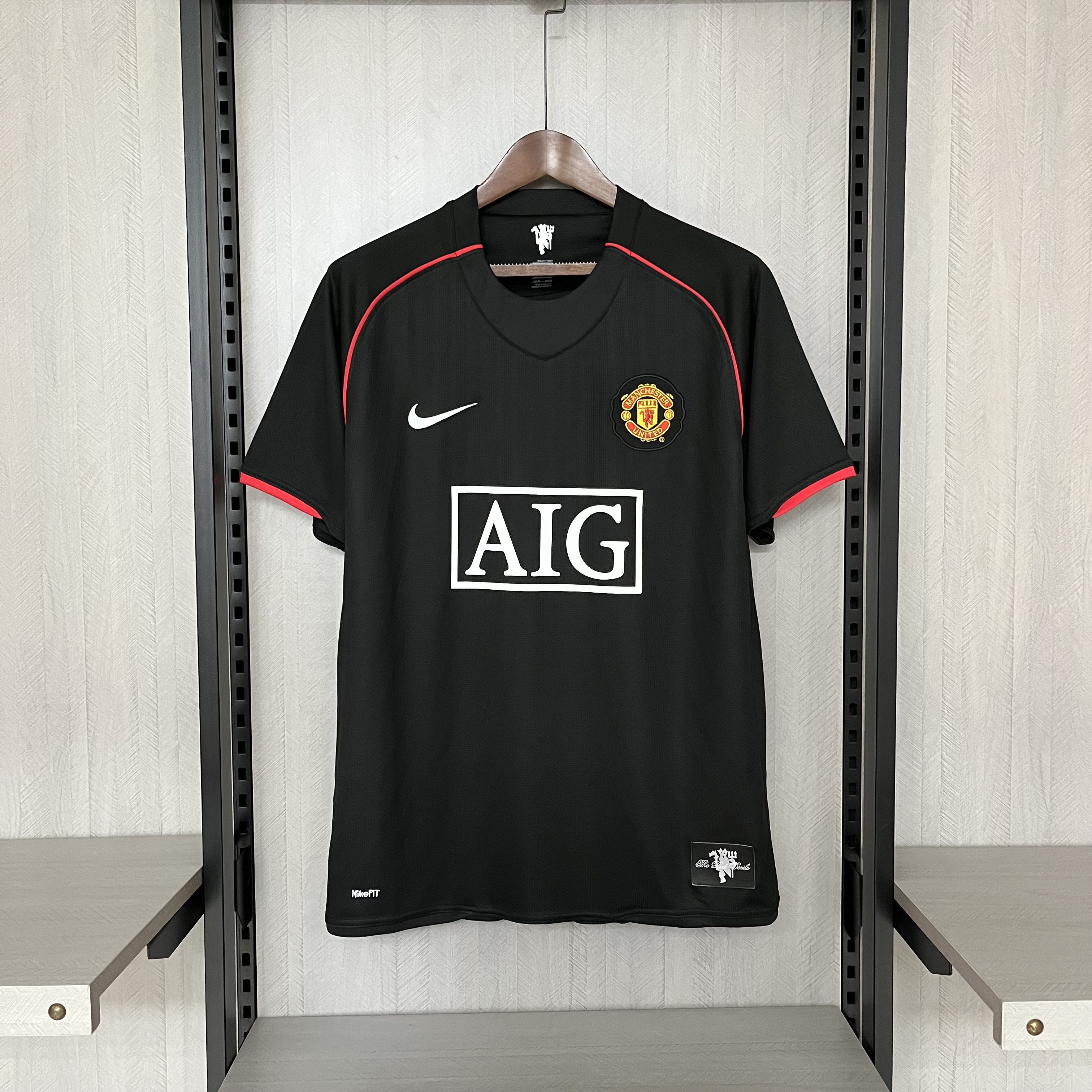 Camisola alternativa Manchester United 2007/2008 - versão adepto 1