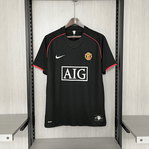 Camisola alternativa Manchester United 2007/2008 - versão adepto