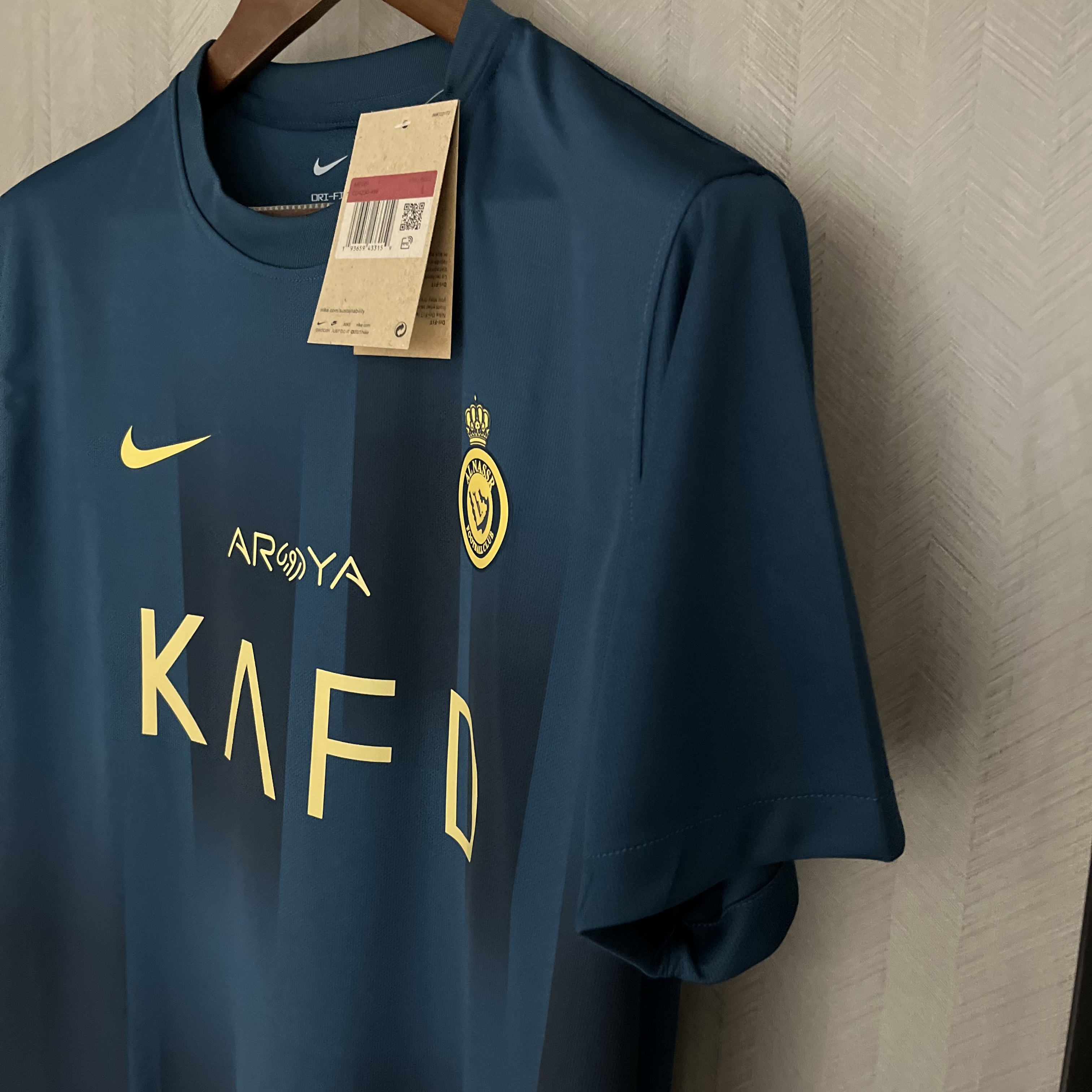 Camisola alternativa Al-Nassr 23/24 - Versão adepto 9