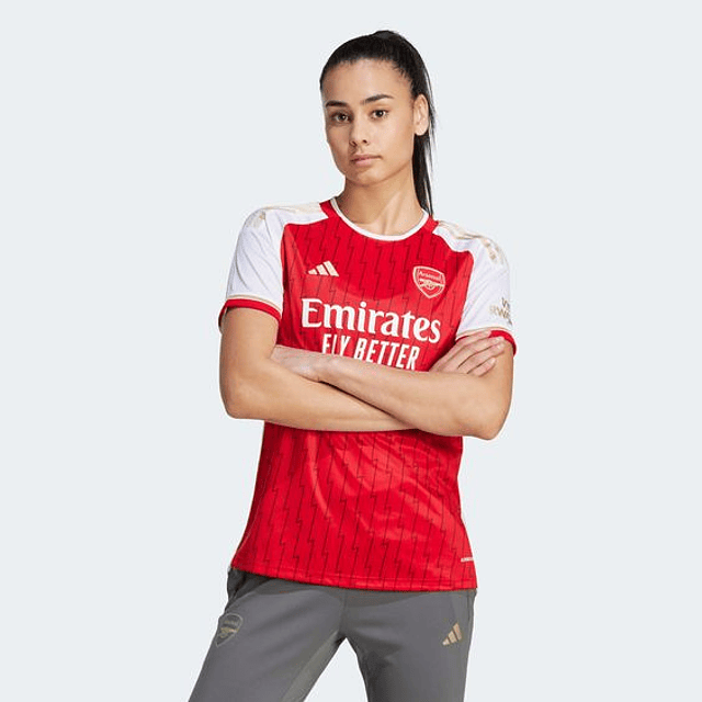 Camisola principal Arsenal 23/24 - Versão feminina