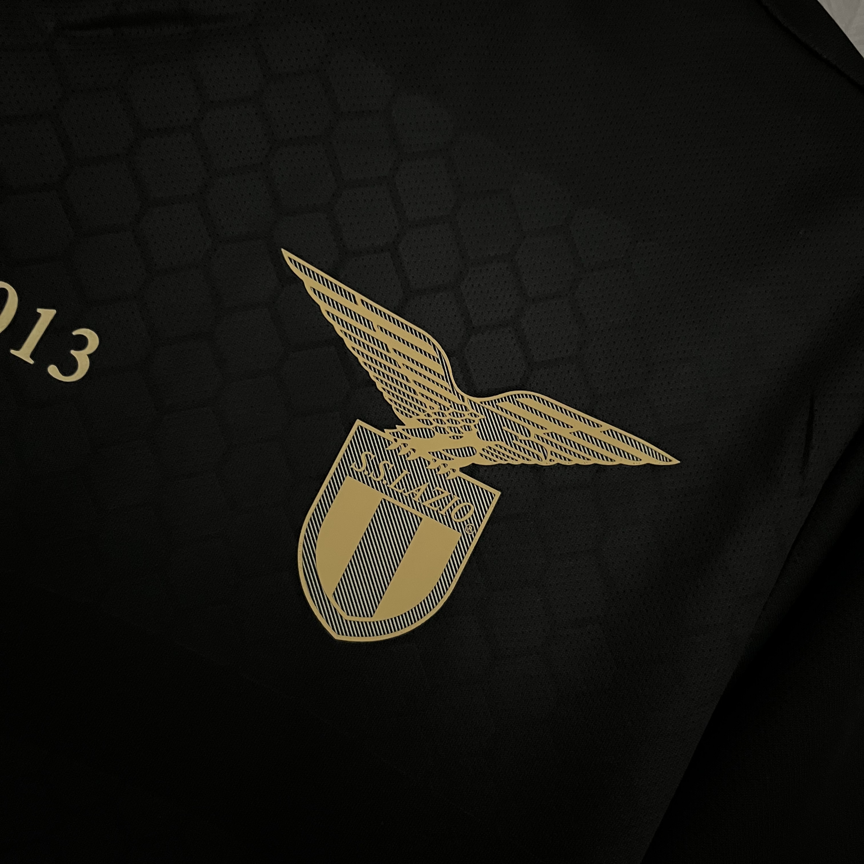 Camisola Lazio 23/24 edição comemorativa 10º aniversário final da taça de Itália 2013 - Versão adepto 4