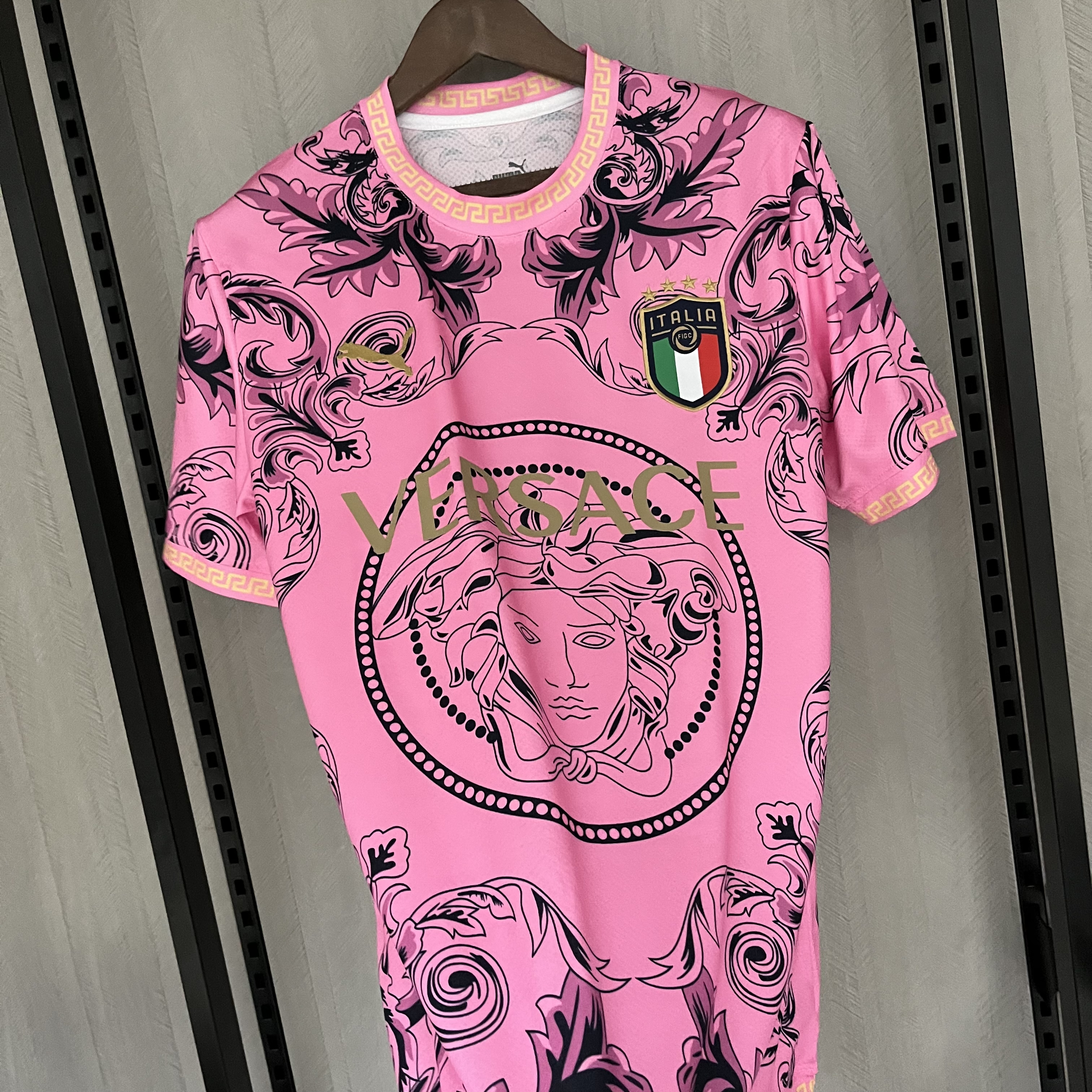 Camisola Itália Edição Especial Versace - Versão adepto 8