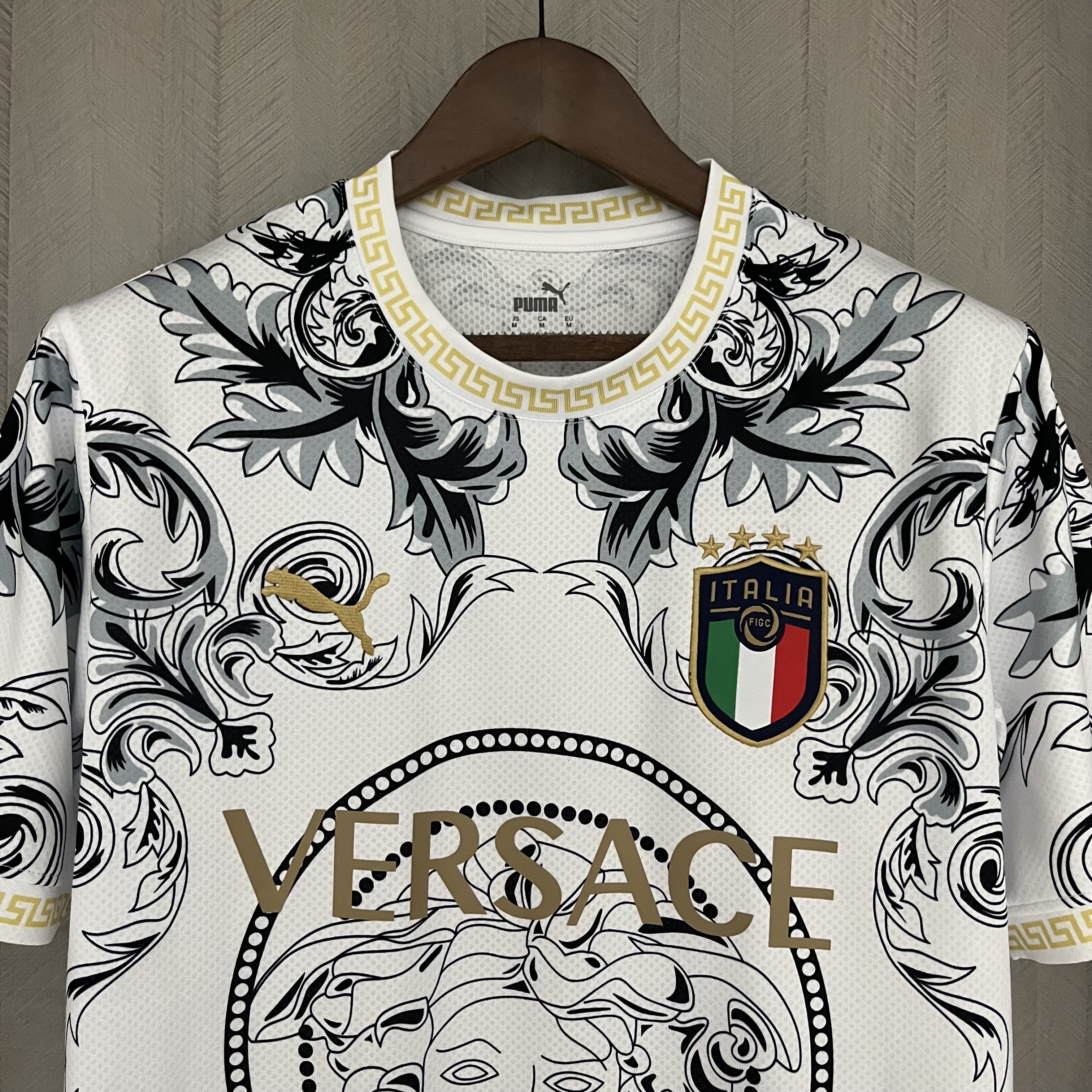 Camisola Itália Edição Especial Versace - Versão adepto 7