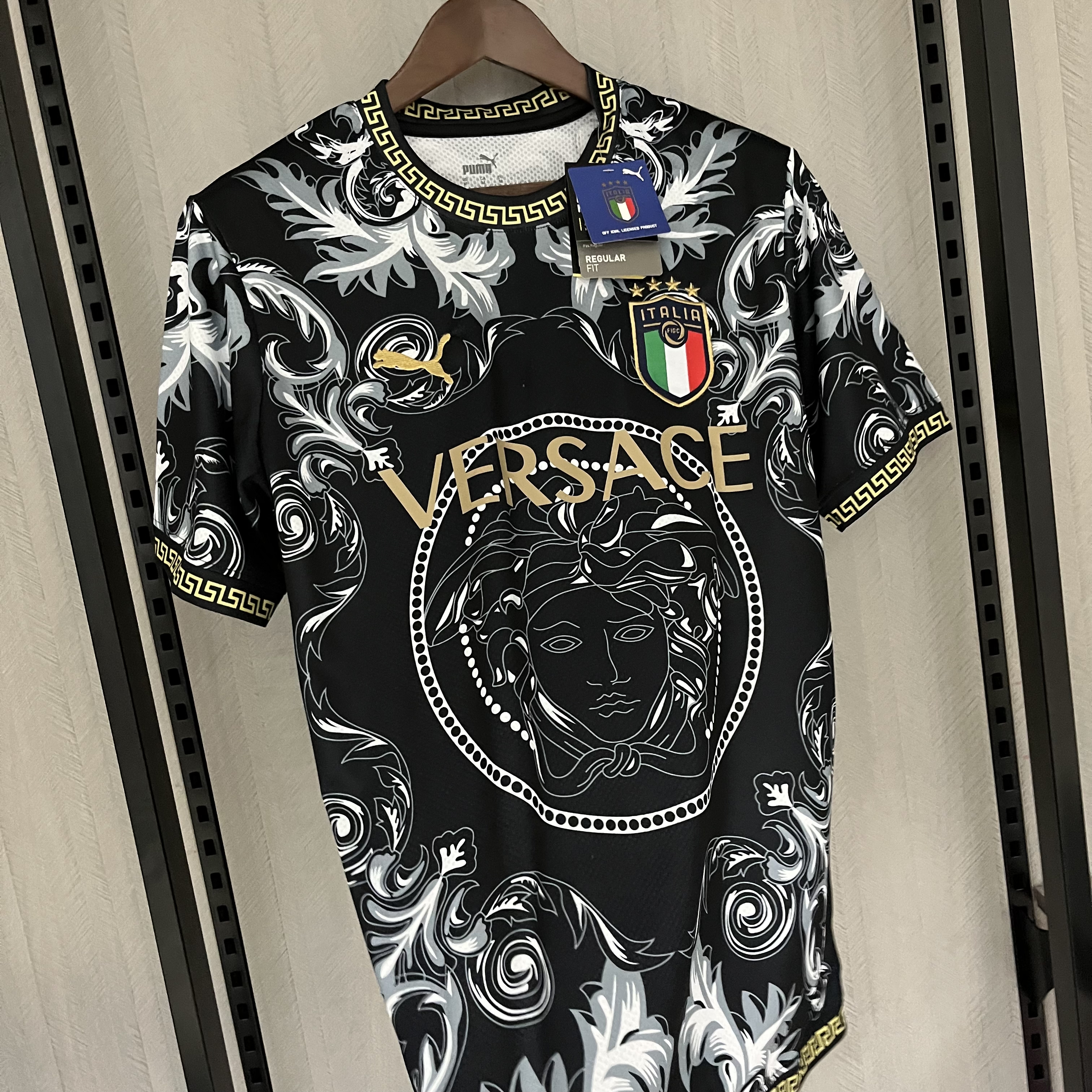 Camisola Itália Edição Especial Versace - Versão adepto 7