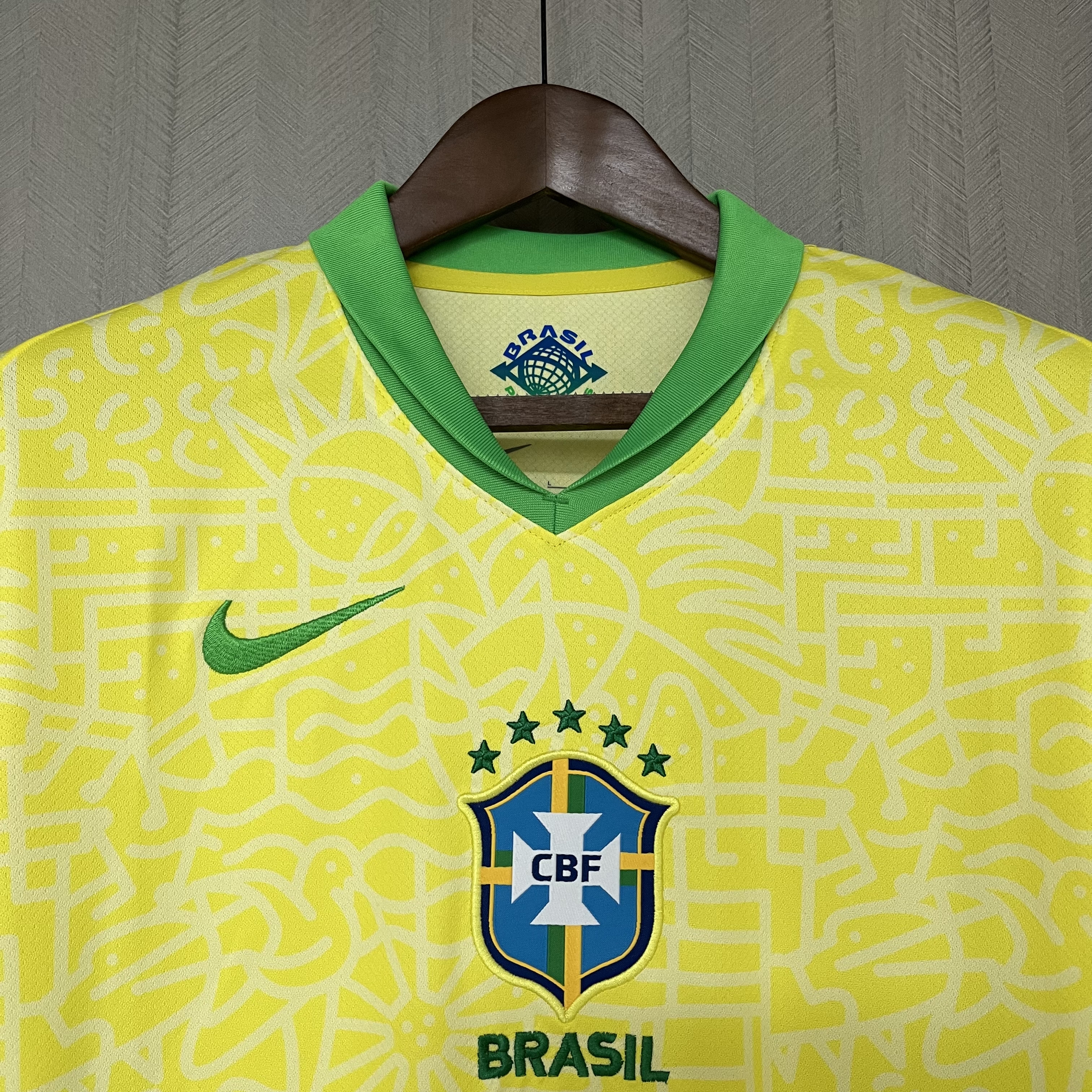 Camisola principal Brasil 2024 Versão adepto 7