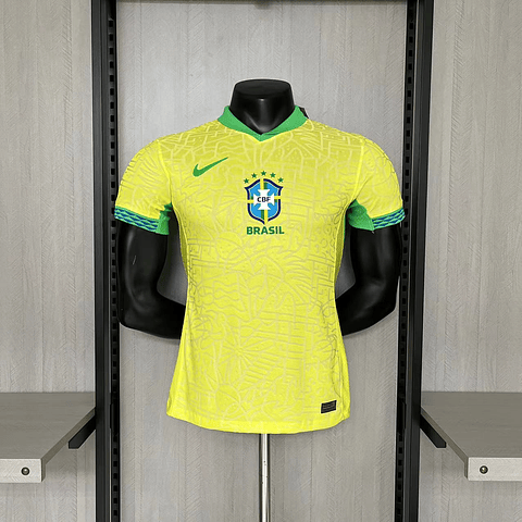 Camisola Principal Brasil 2024 - Versão Jogador