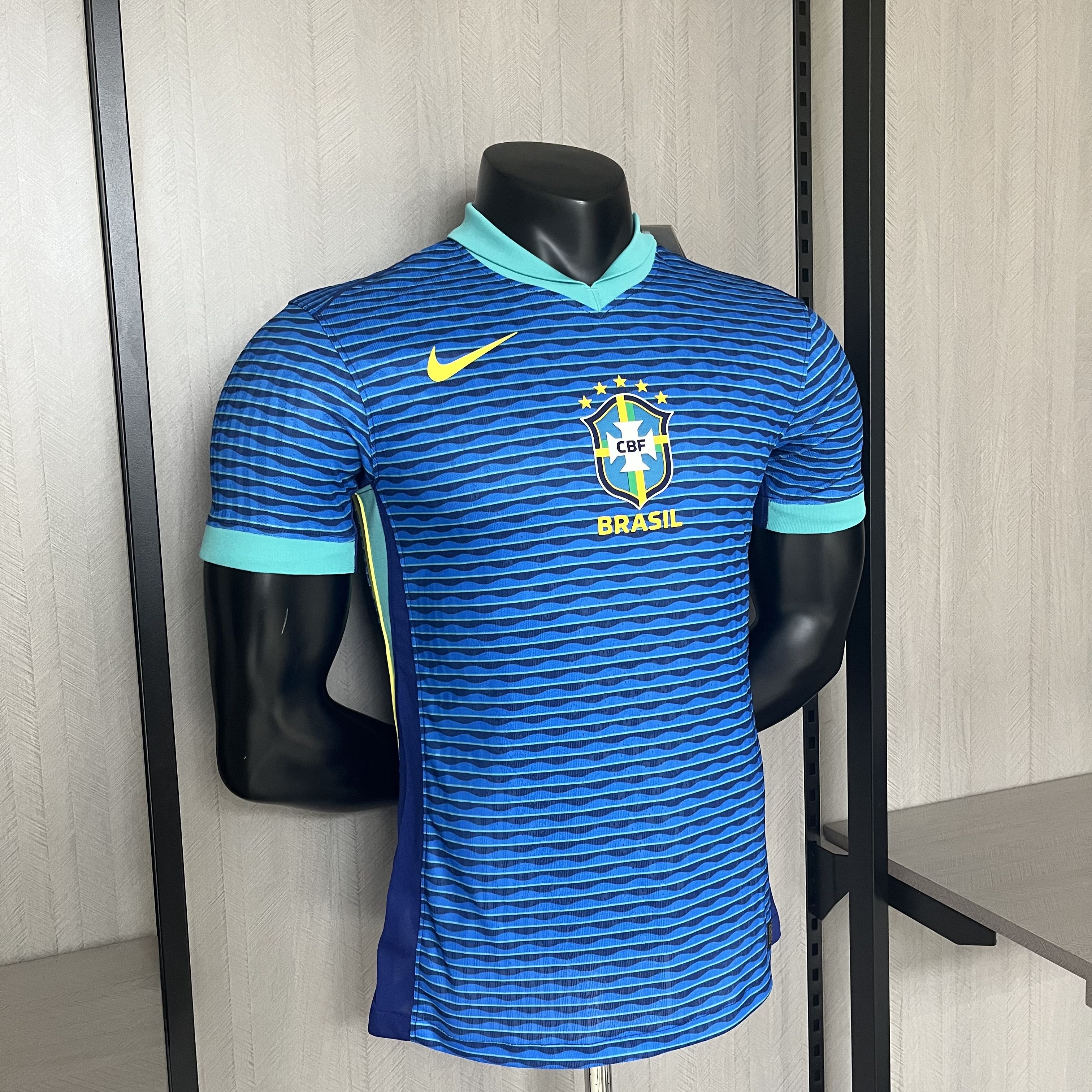 Camisola alternativa Brasil 2024 - Versão Jogador 7