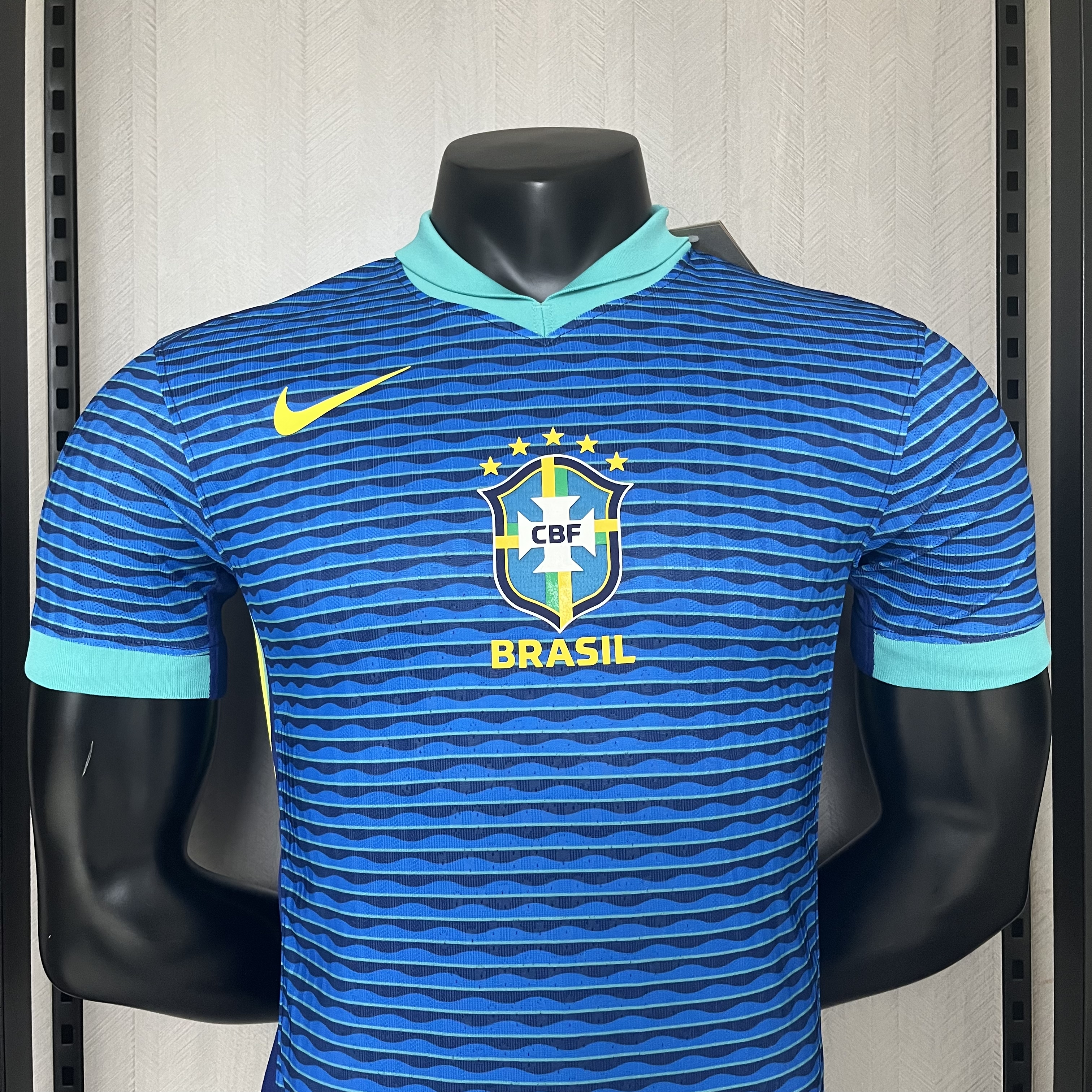 Camisola alternativa Brasil 2024 - Versão Jogador 5