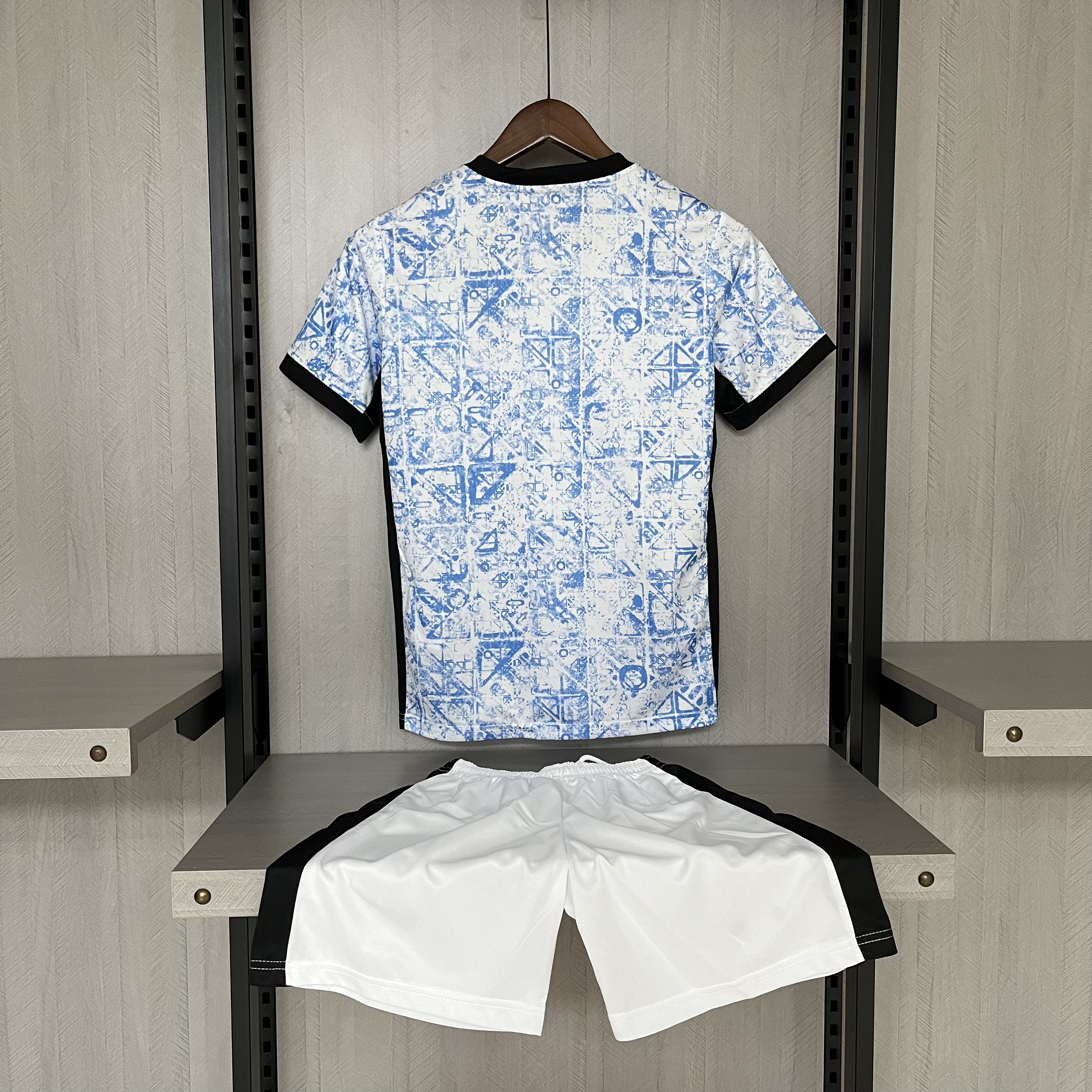 Kit Criança Portugal alternativo Euro 2024 2