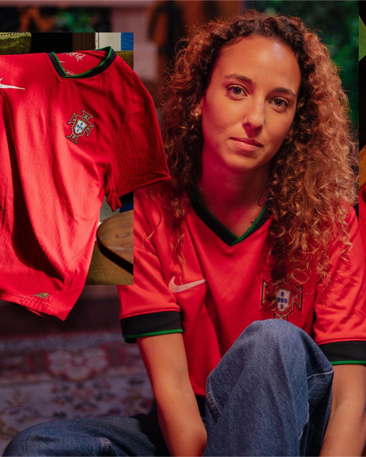 Camisola Principal Portugal Euro 2024 - Versão adepto 2