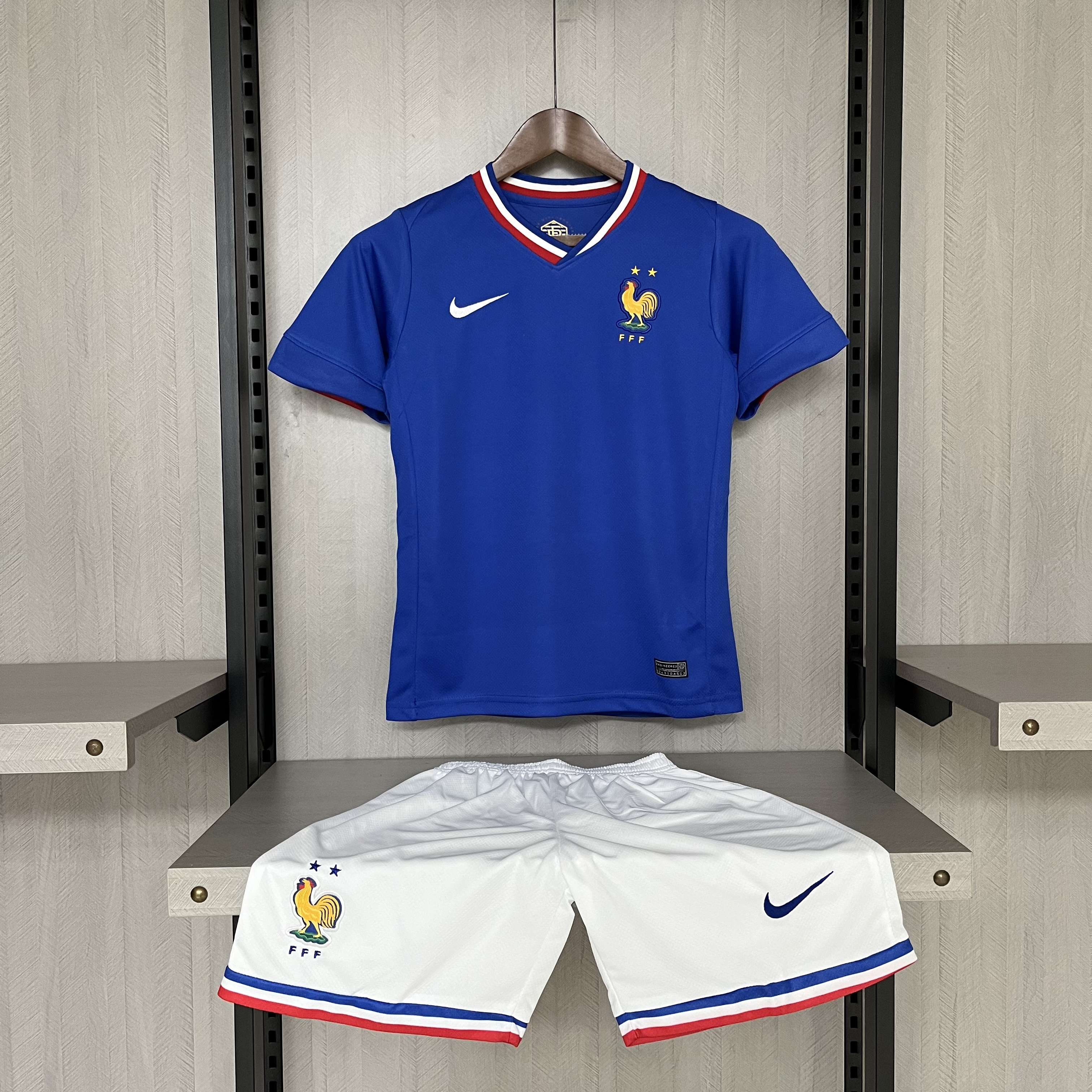 Kit Criança França principal Euro 2024 1