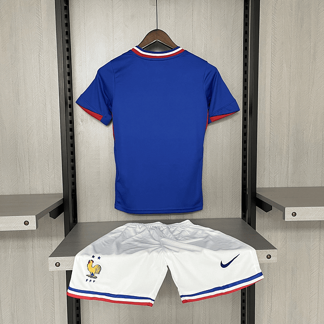 Kit Criança França principal Euro 2024