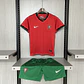 Kit Criança Portugal principal Euro 2024 - Thumbnail 1