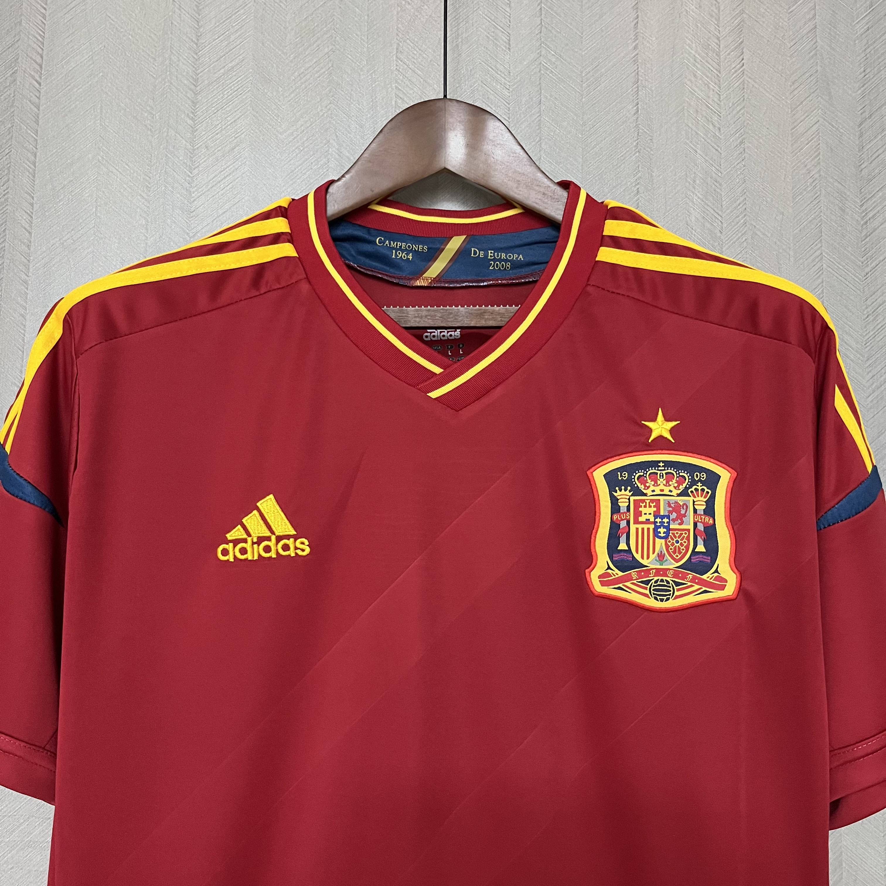 Camisola Principal Espanha 2012 - Versão adepto 6