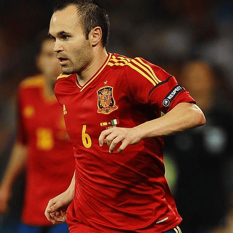 Camisola Principal Espanha 2012 - Versão adepto