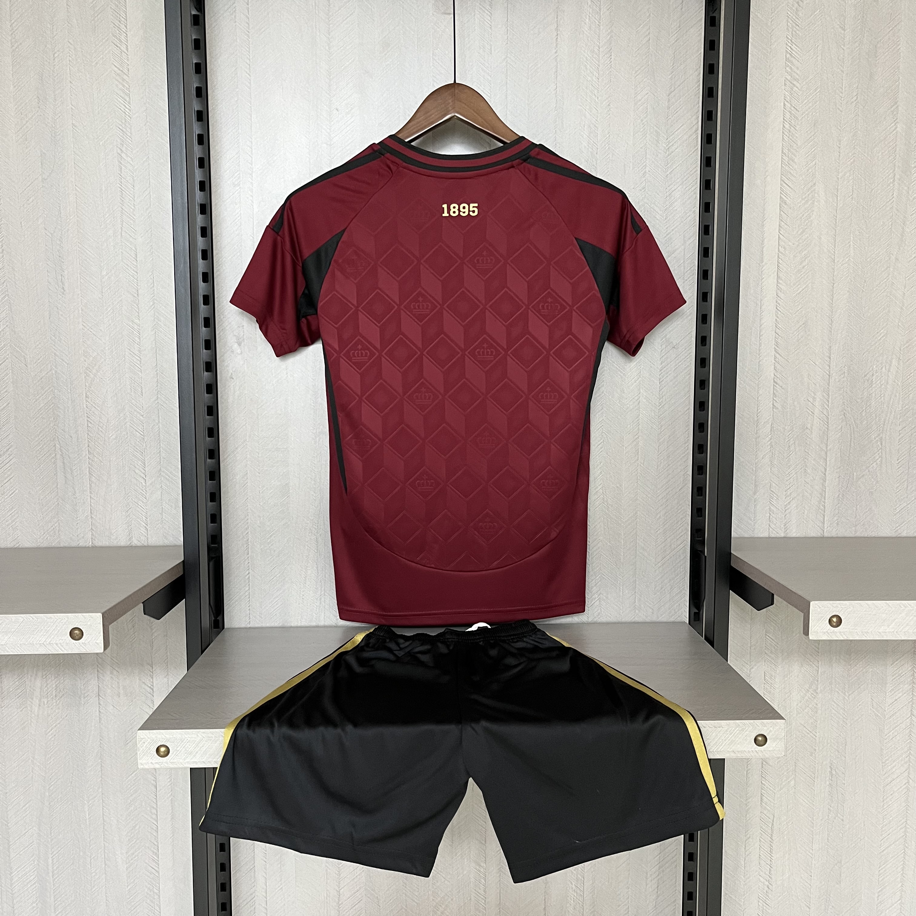 Kit Criança Bélgica principal Euro 2024 3