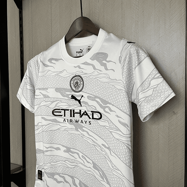 Kit Criança Man City edição comemorativa 23/24