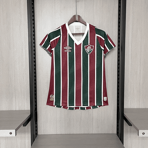 Camisola principal Fluminense 24/25 versão feminina