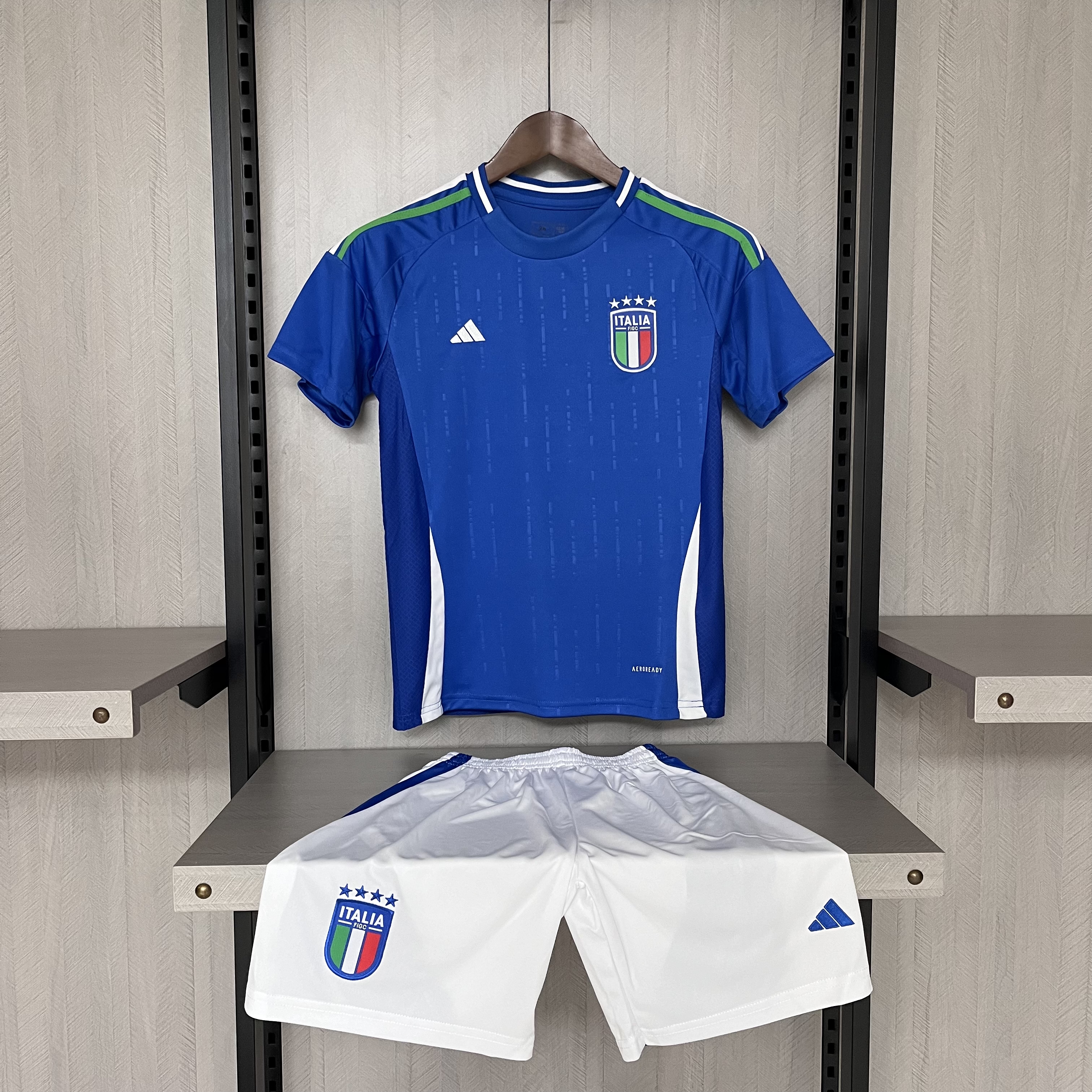 Kit Criança Itália principal Euro 2024 1