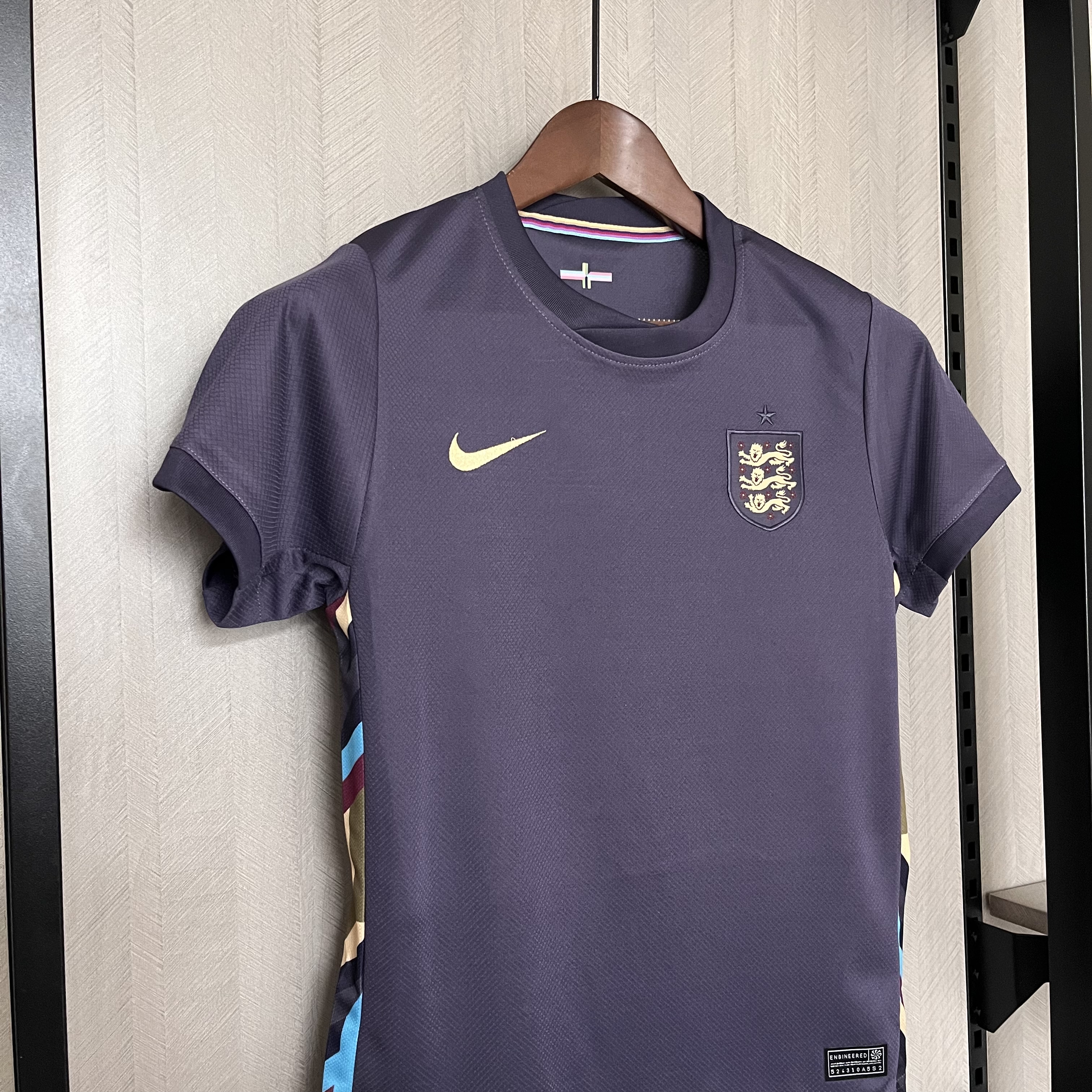 Kit Criança Inglaterra alternativo Euro 2024 6