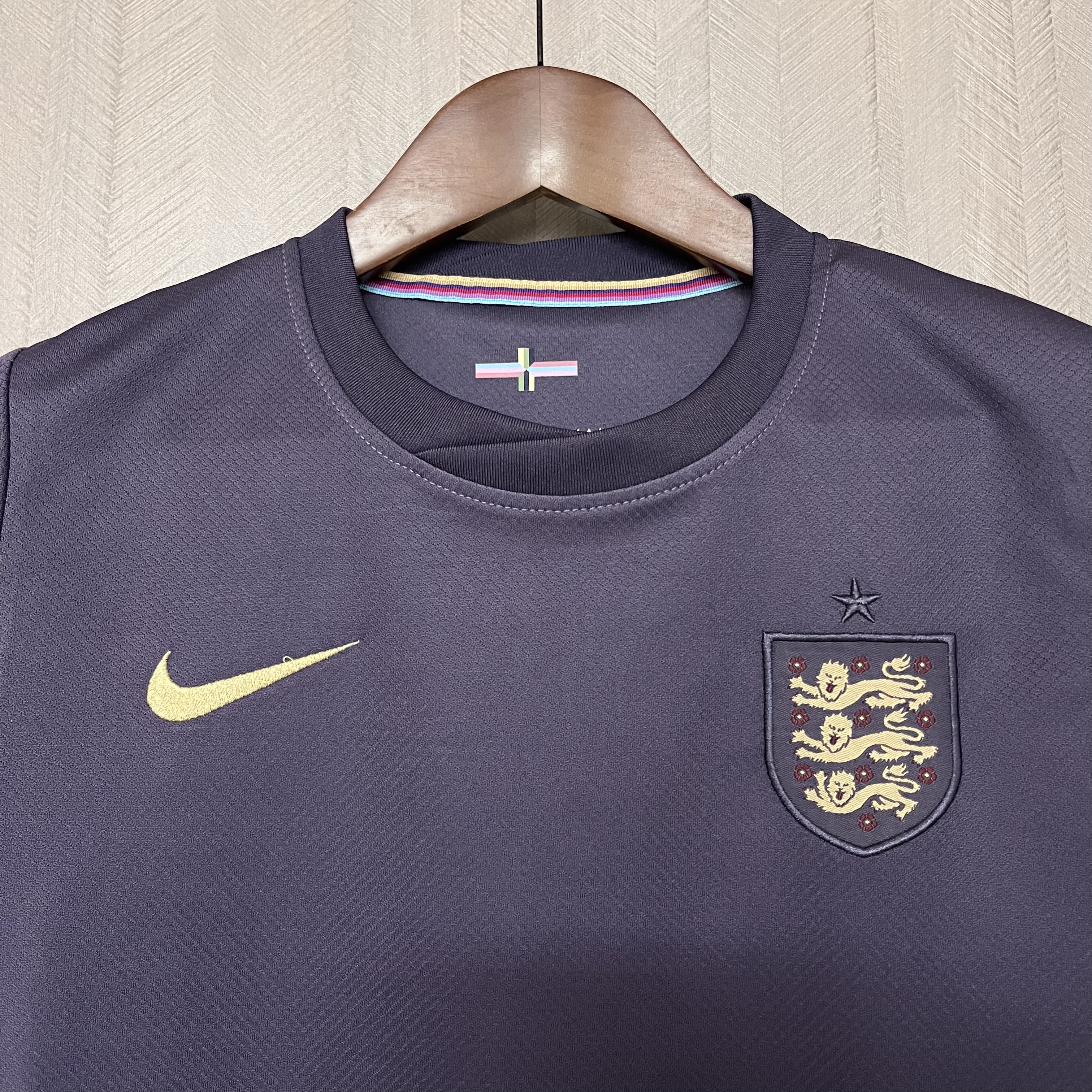Kit Criança Inglaterra alternativo Euro 2024 8