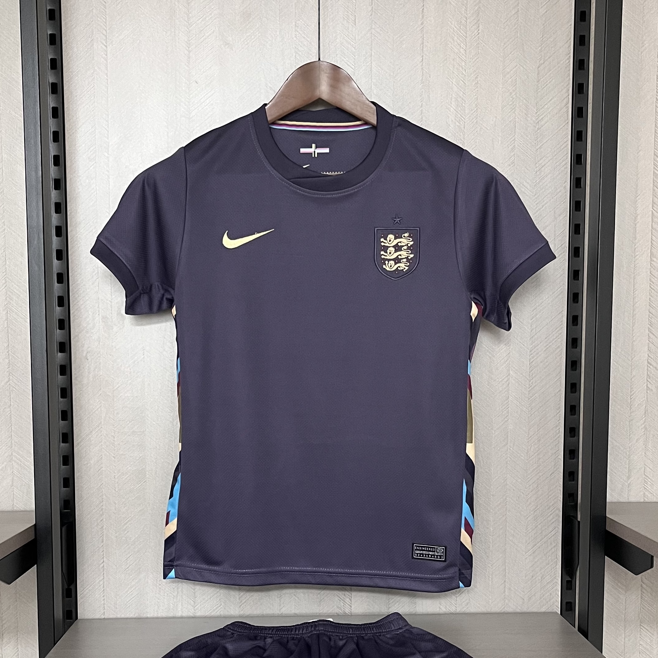 Criança - Camisola alternativa Inglaterra Euro 2024 1