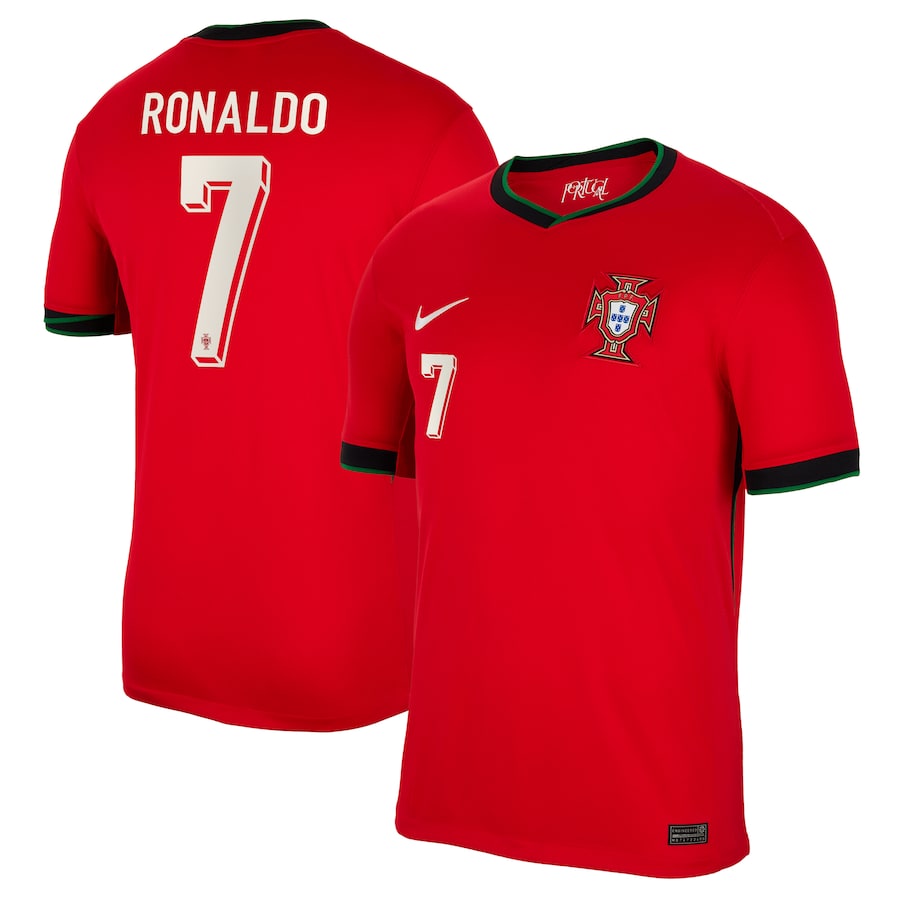 Camisola Principal Portugal Euro 2024 - Ronaldo 7 1