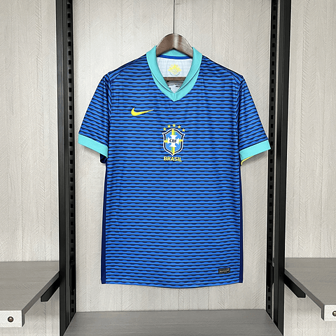 Camisola alternativa Brasil 2024 Versão adepto