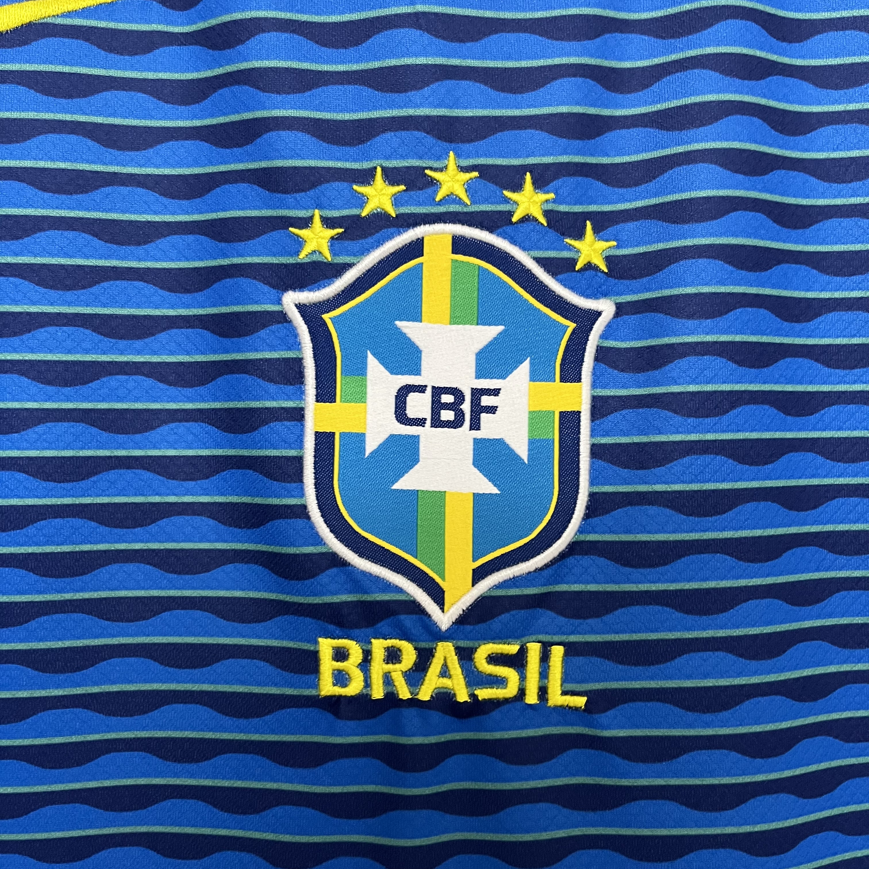 Camisola alternativa Brasil 2024 Versão adepto 4