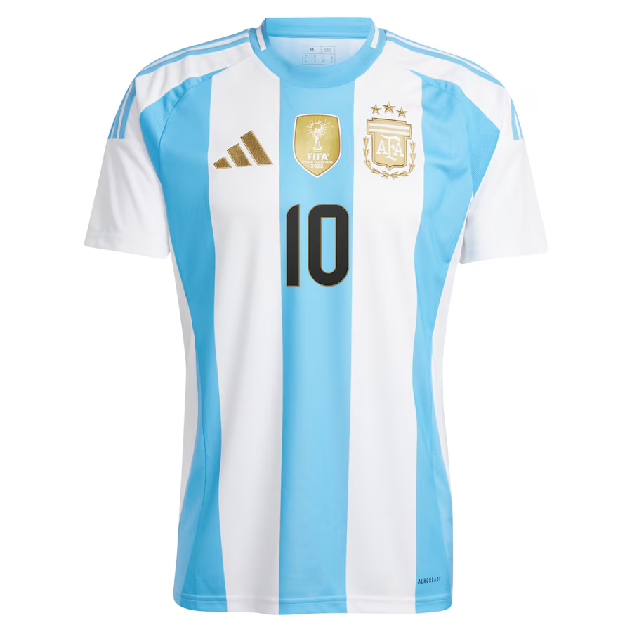 Camisola Principal Argentina 2024 - Messi 10 3