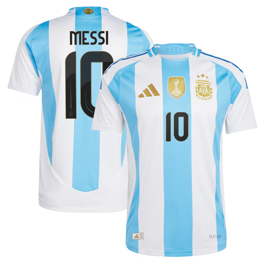 Camisola Principal Argentina 2024 - Messi 10 5