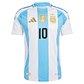 Camisola Principal Argentina 2024 - Messi 10 - Thumbnail 7