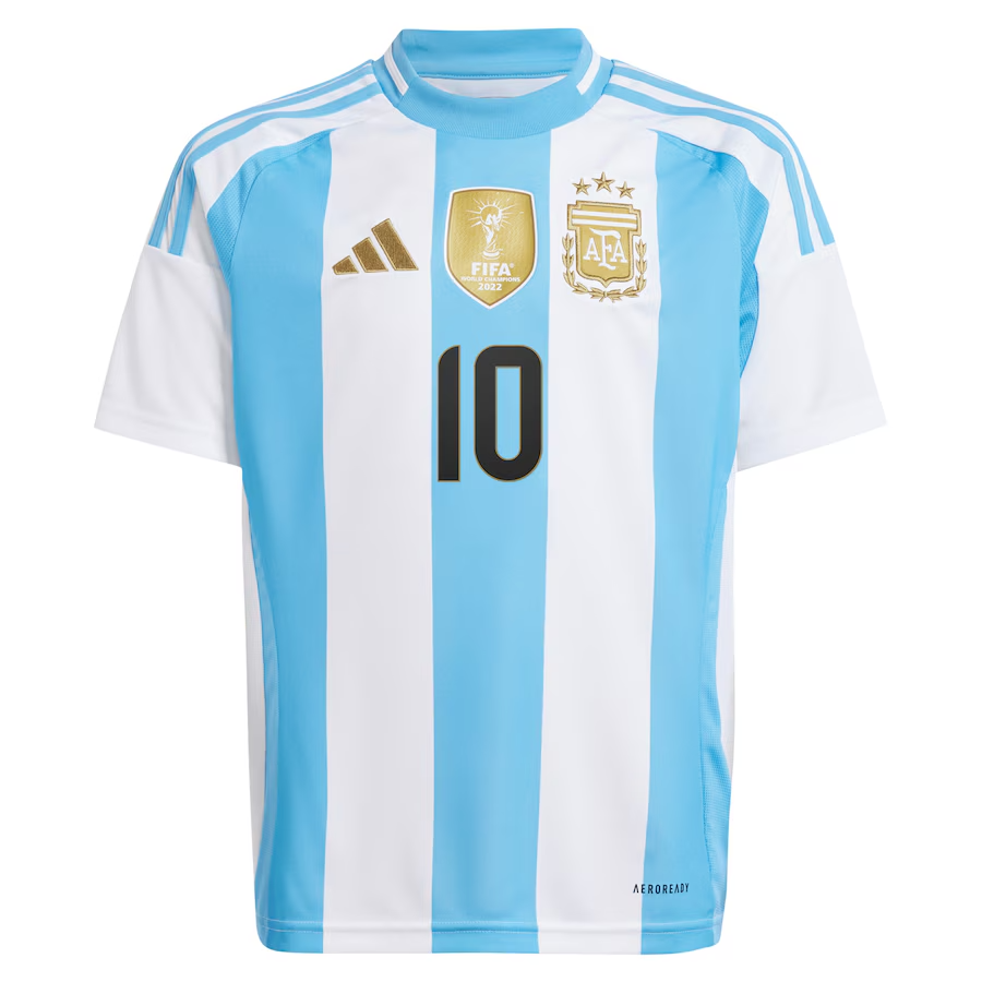 Criança - Camisola principal Argentina 2024 - Messi 10 3
