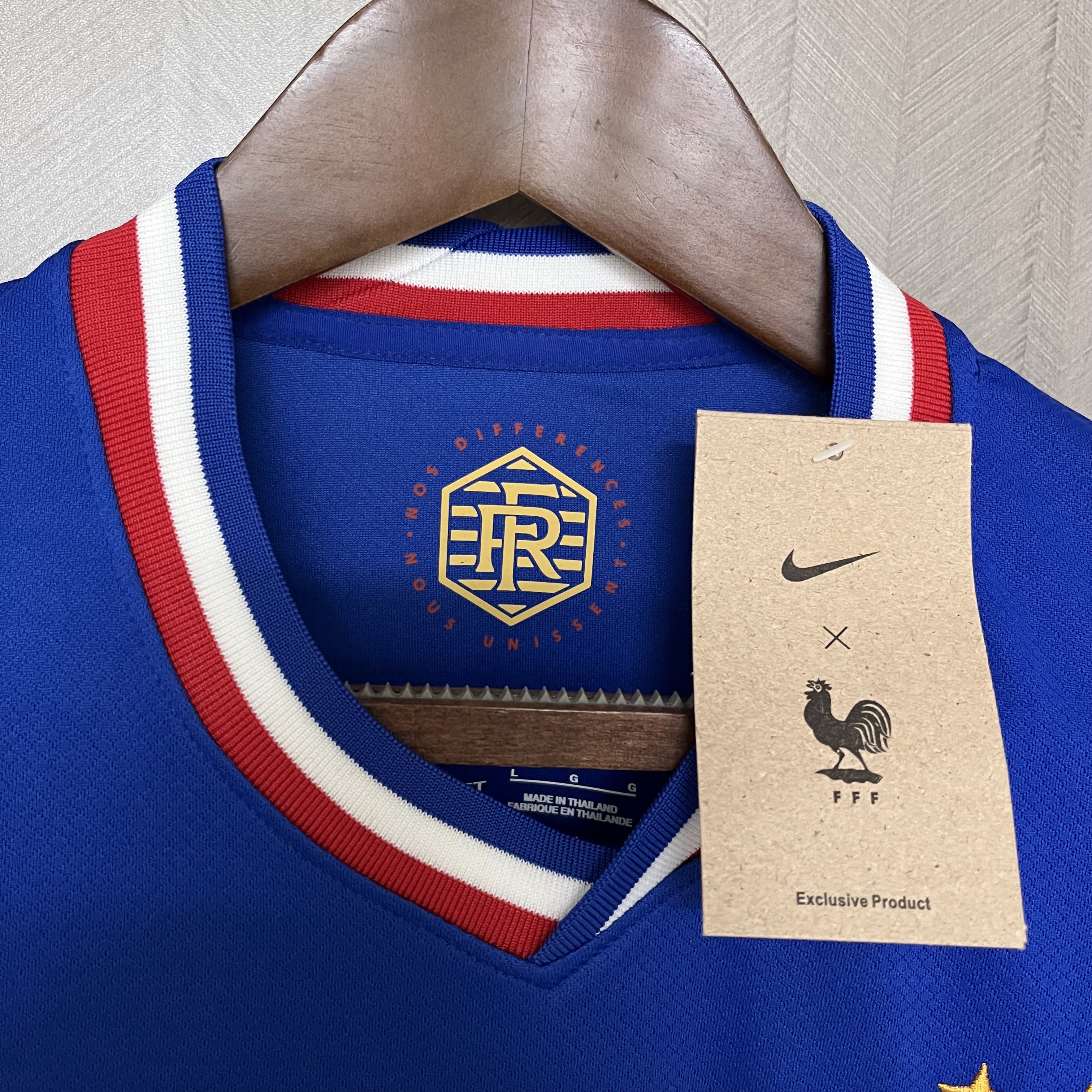 Camisola Principal França Euro 2024 - Versão adepto 5