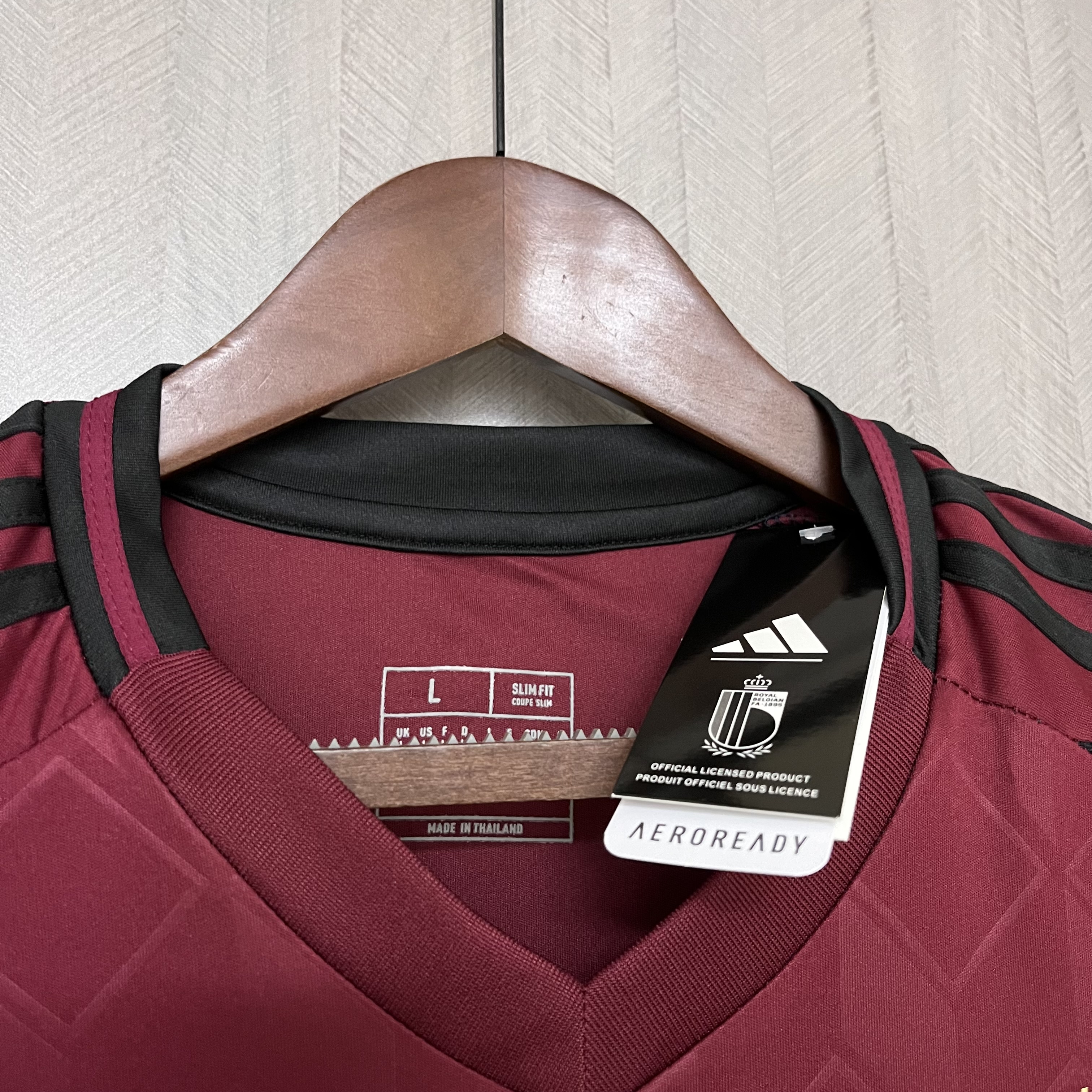 Camisola principal Bélgica Euro 2024 - Versão adepto 6