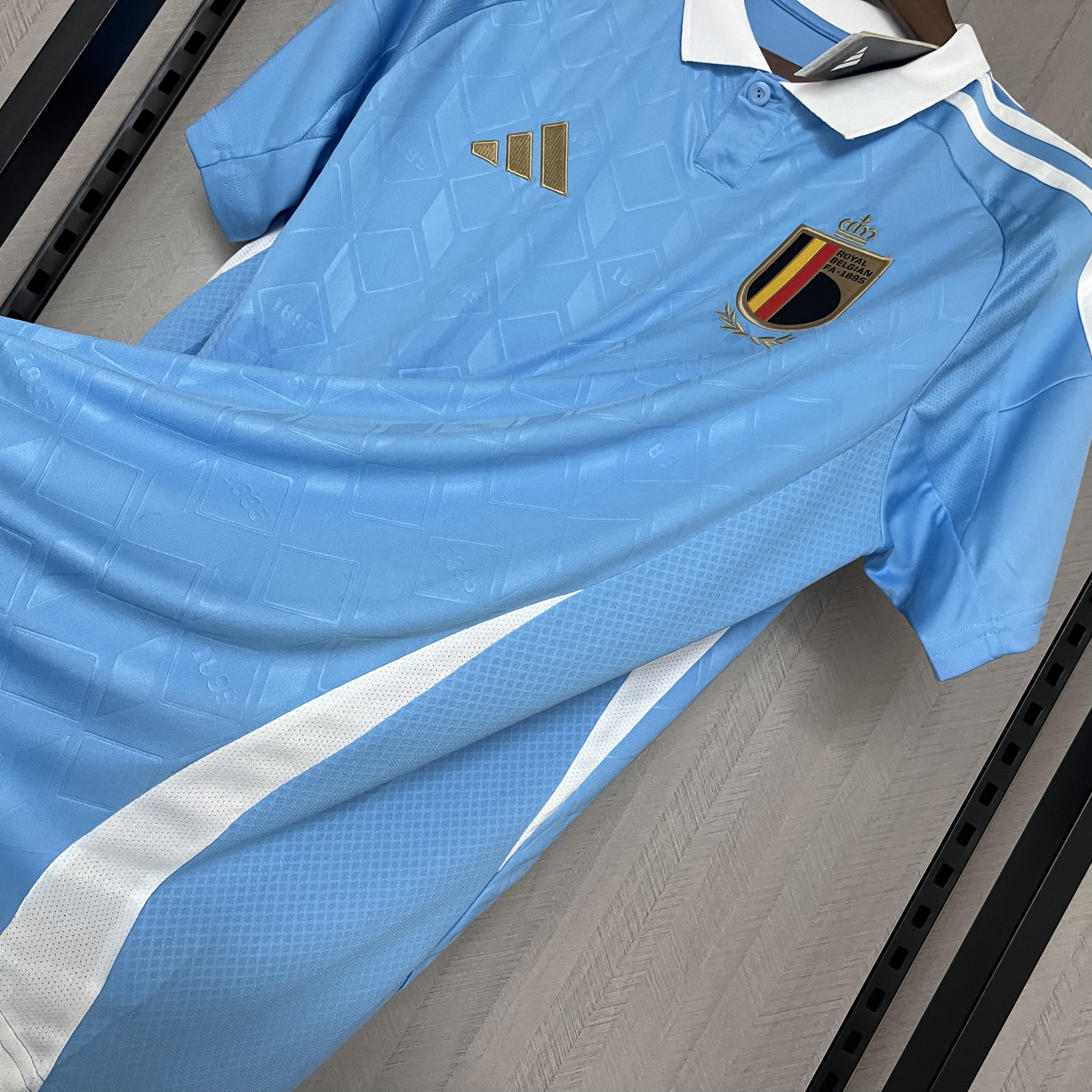 Camisola alternativa Bélgica Euro 2024 - Versão adepto 8
