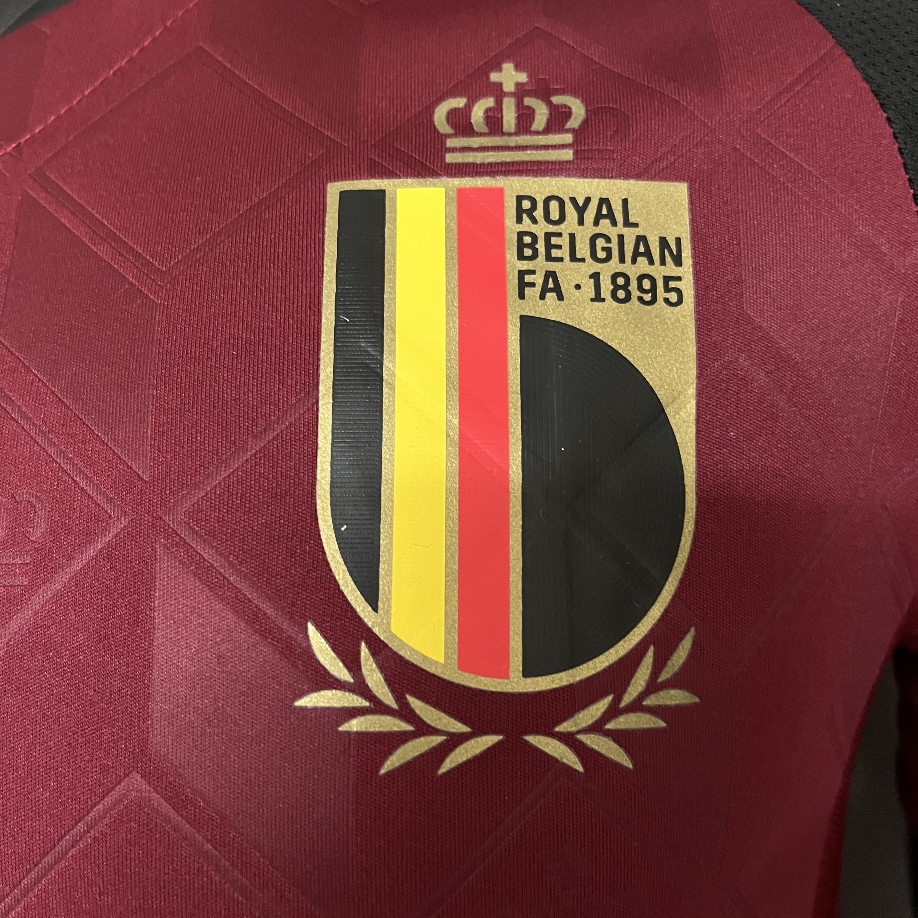 Camisola principal Bélgica Euro 2024 - Versão Jogador 3