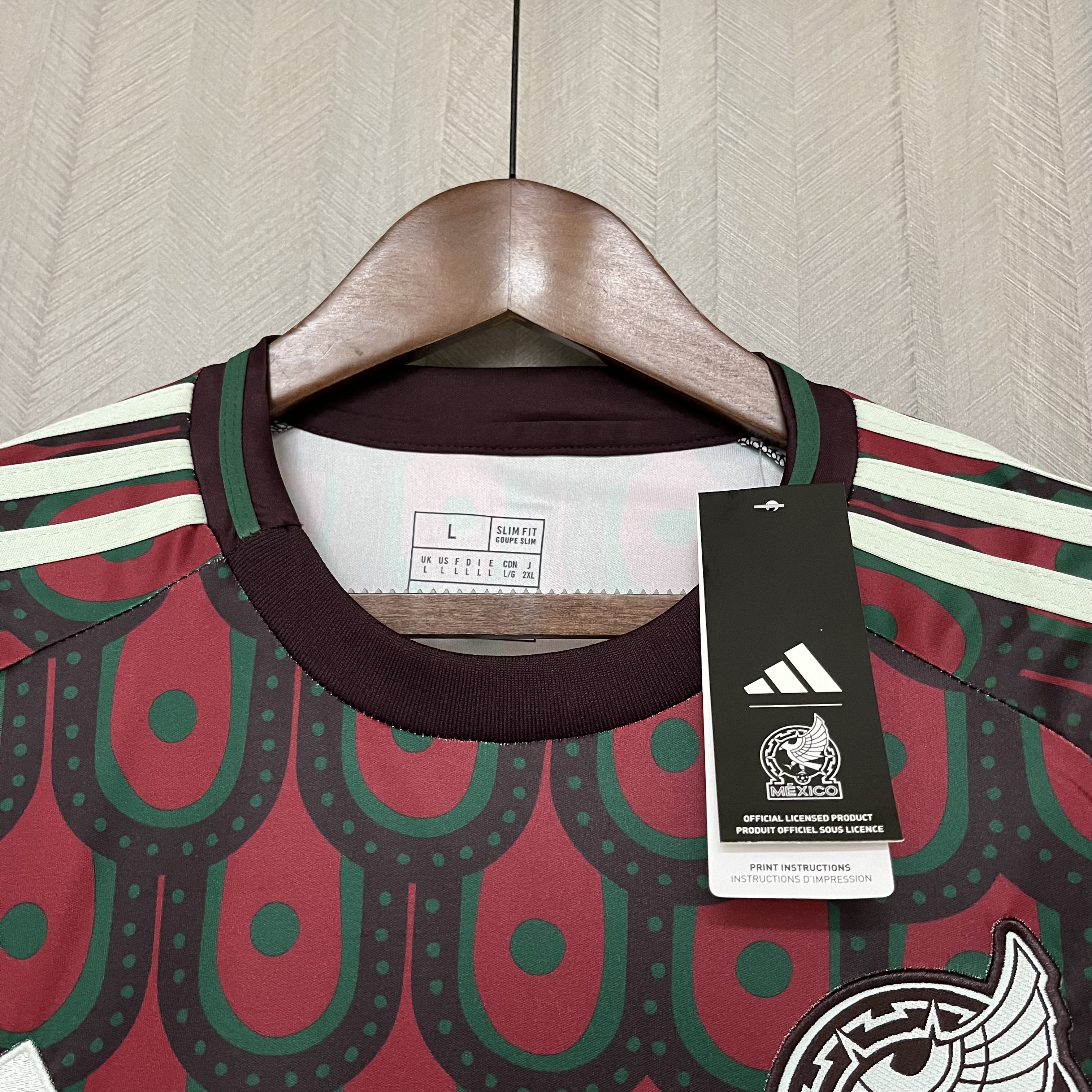 Camisola Principal México 2024 - Versão adepto 6