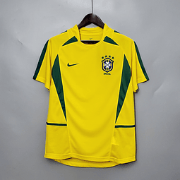 Camisola principal Brasil 2002 - Versão adepto