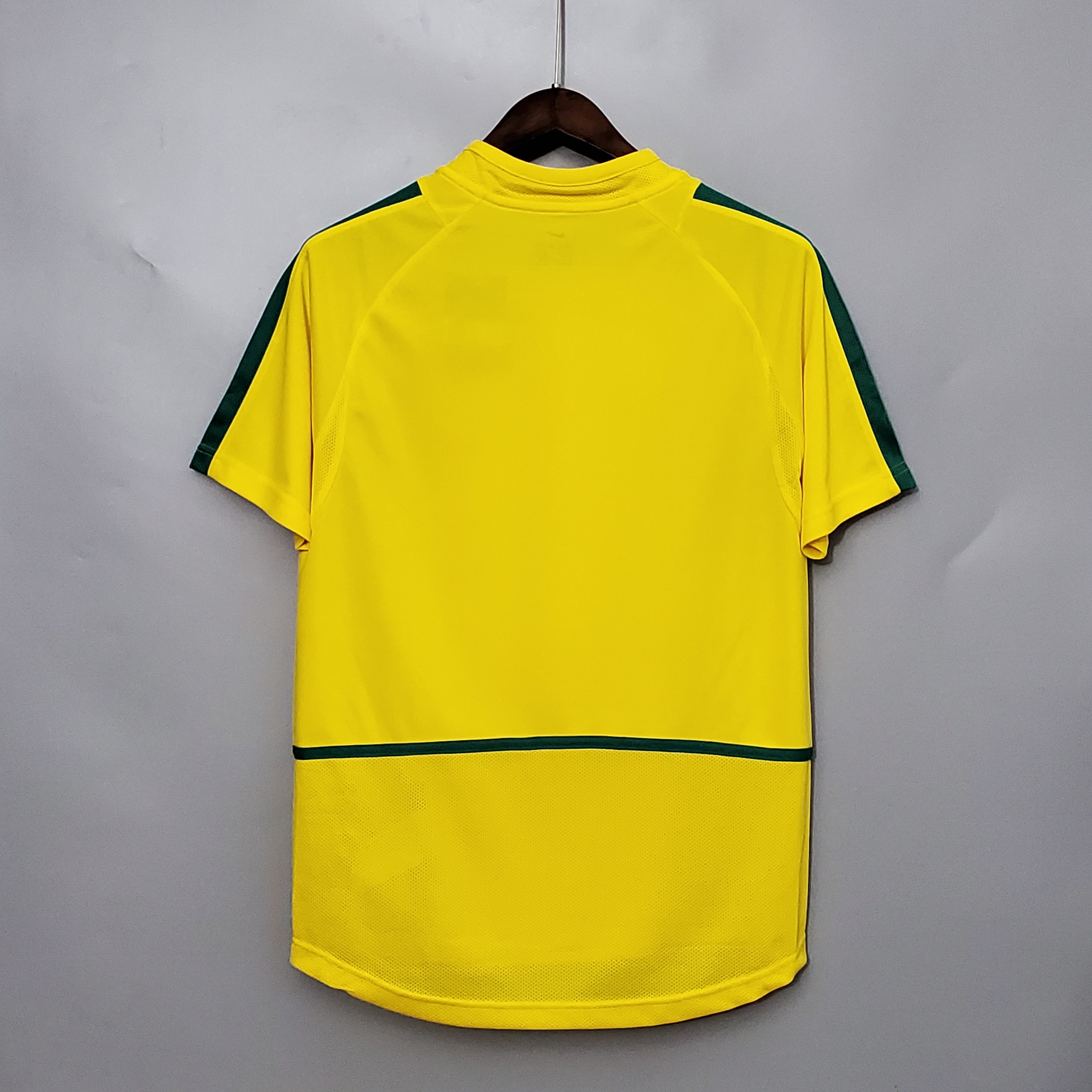 Camisola principal Brasil 2002 - Versão adepto 3