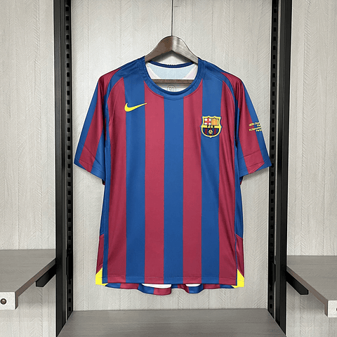 Camisola principal Barcelona 2005/2006 - Versão adepto