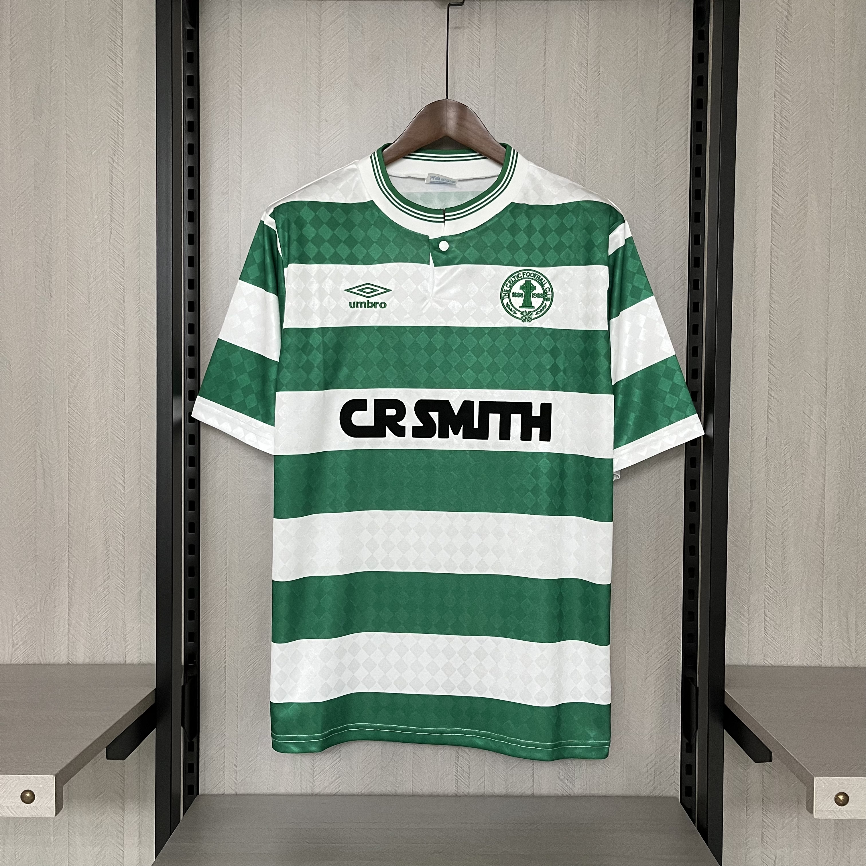 Camisola principal Celtic 87/88 - Versão adepto 1