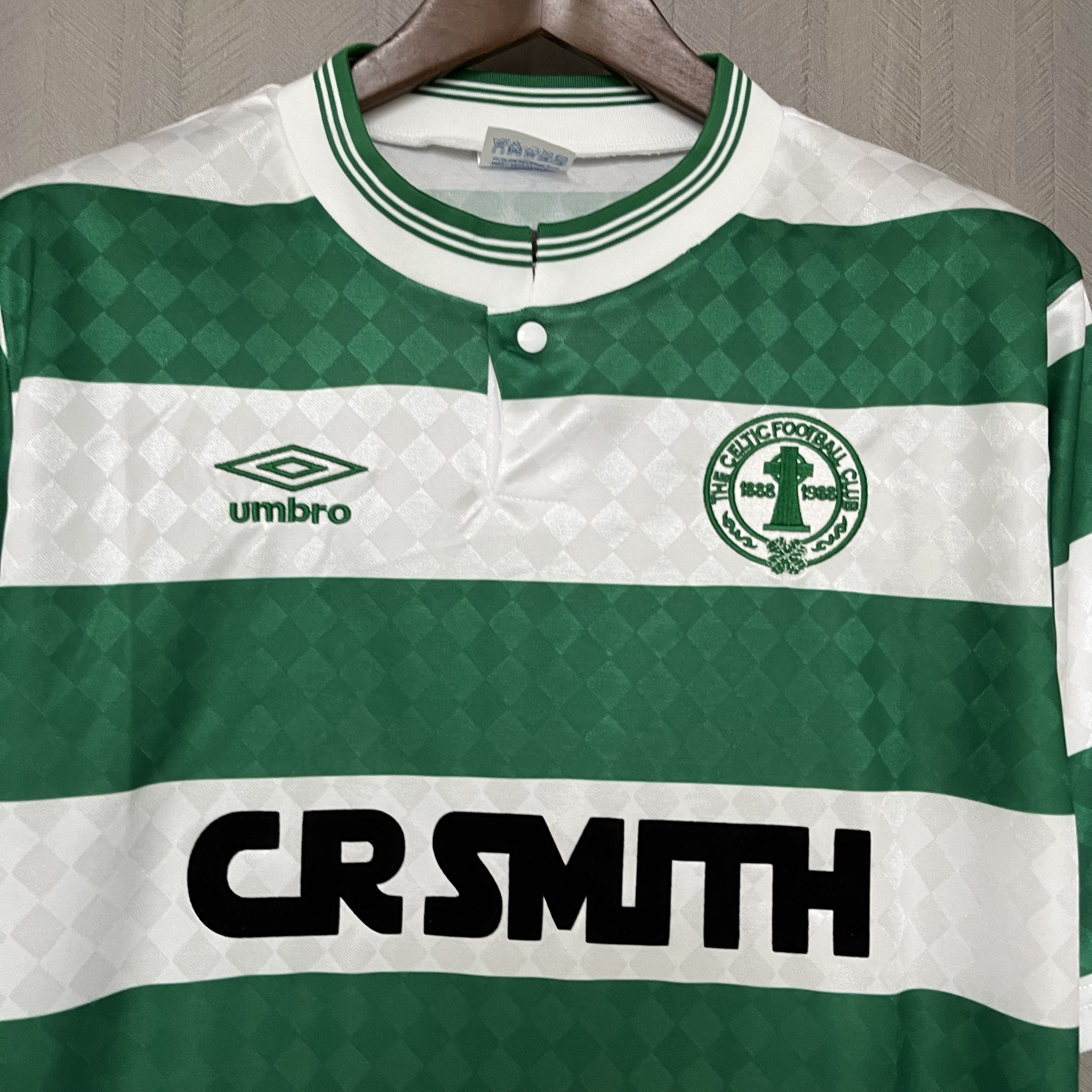 Camisola principal Celtic 87/88 - Versão adepto 5