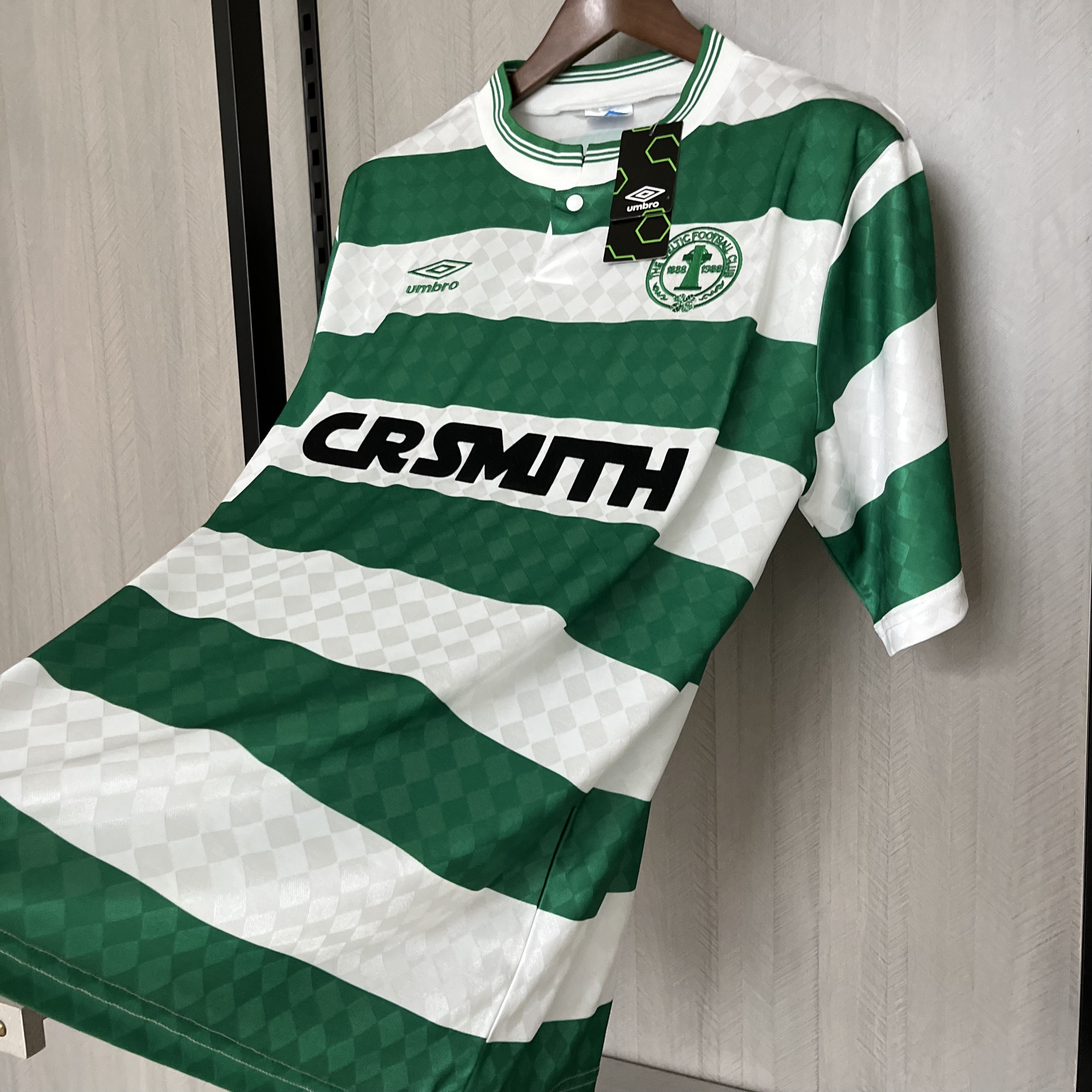 Camisola principal Celtic 87/88 - Versão adepto 8