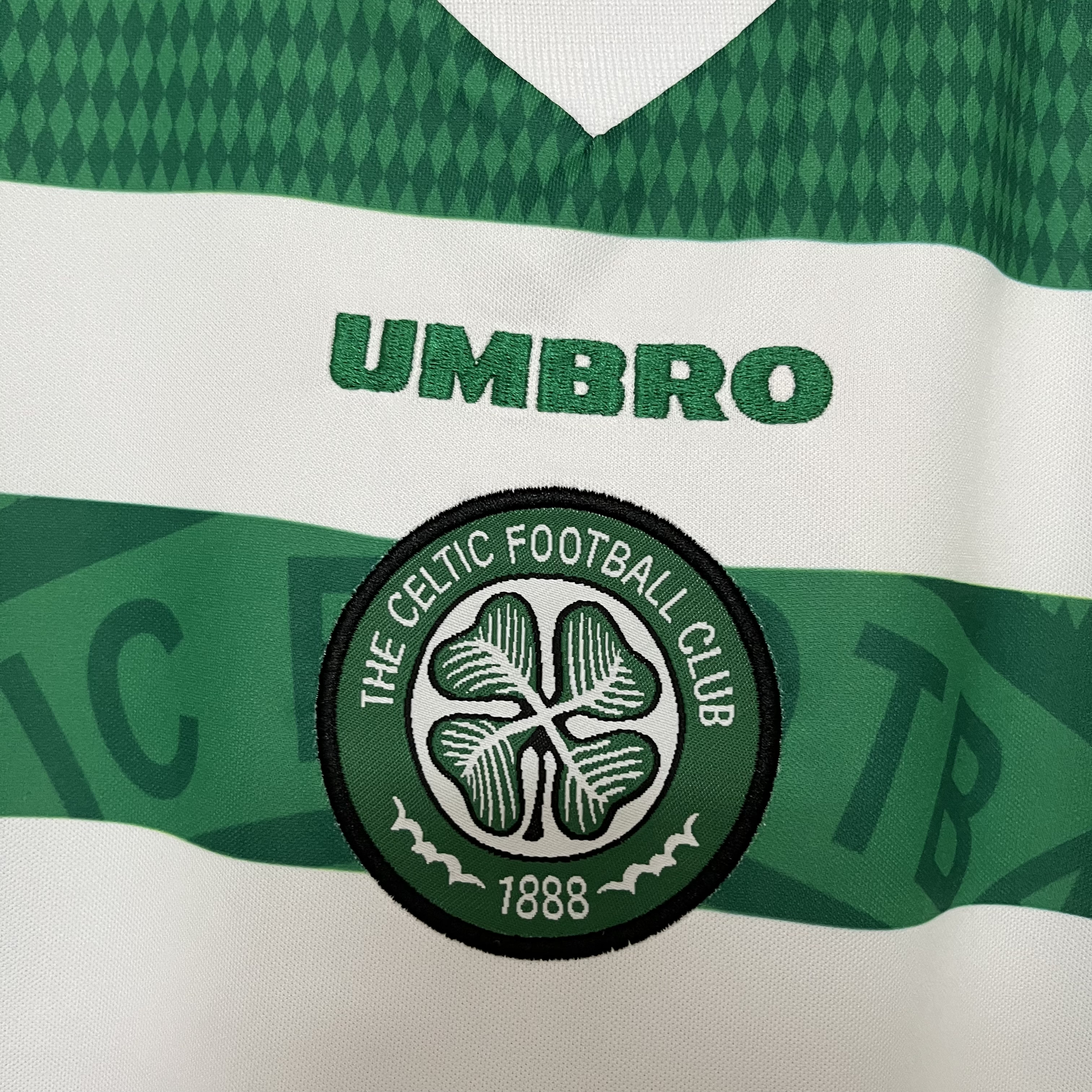 Camisola principal Celtic 98/99 - Versão adepto 3