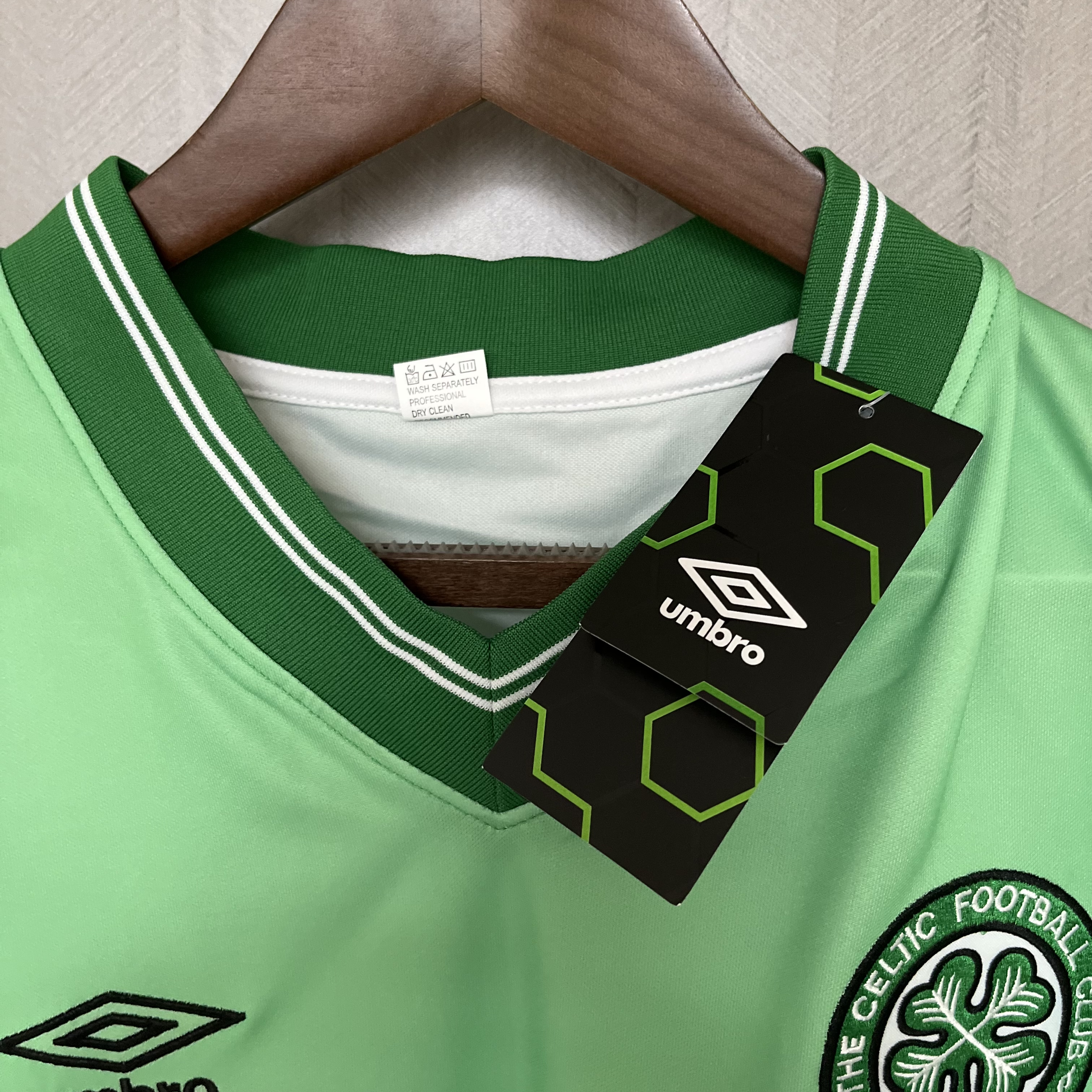 Camisola alternativa Celtic 84/86 - Versão adepto 7