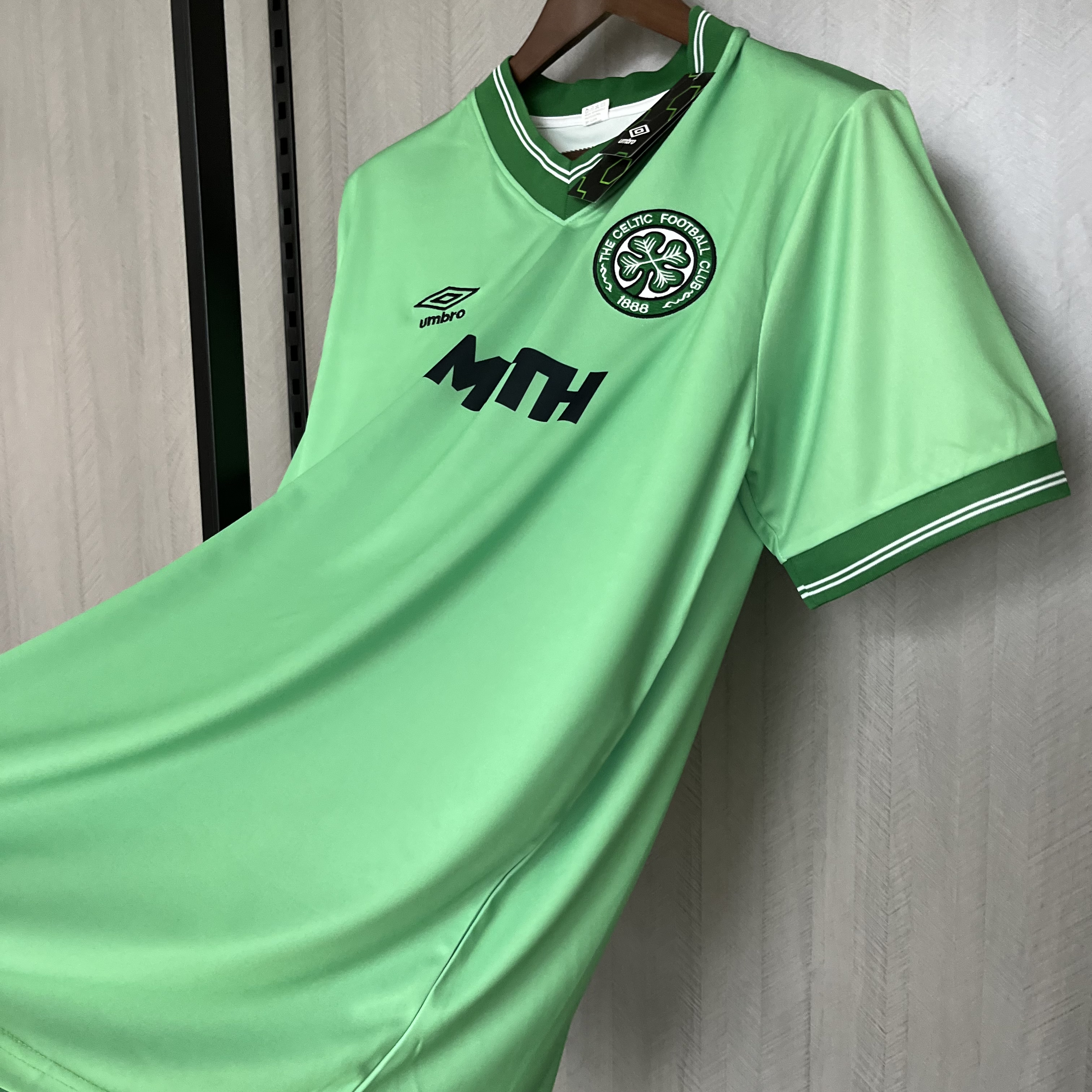Camisola alternativa Celtic 84/86 - Versão adepto 8