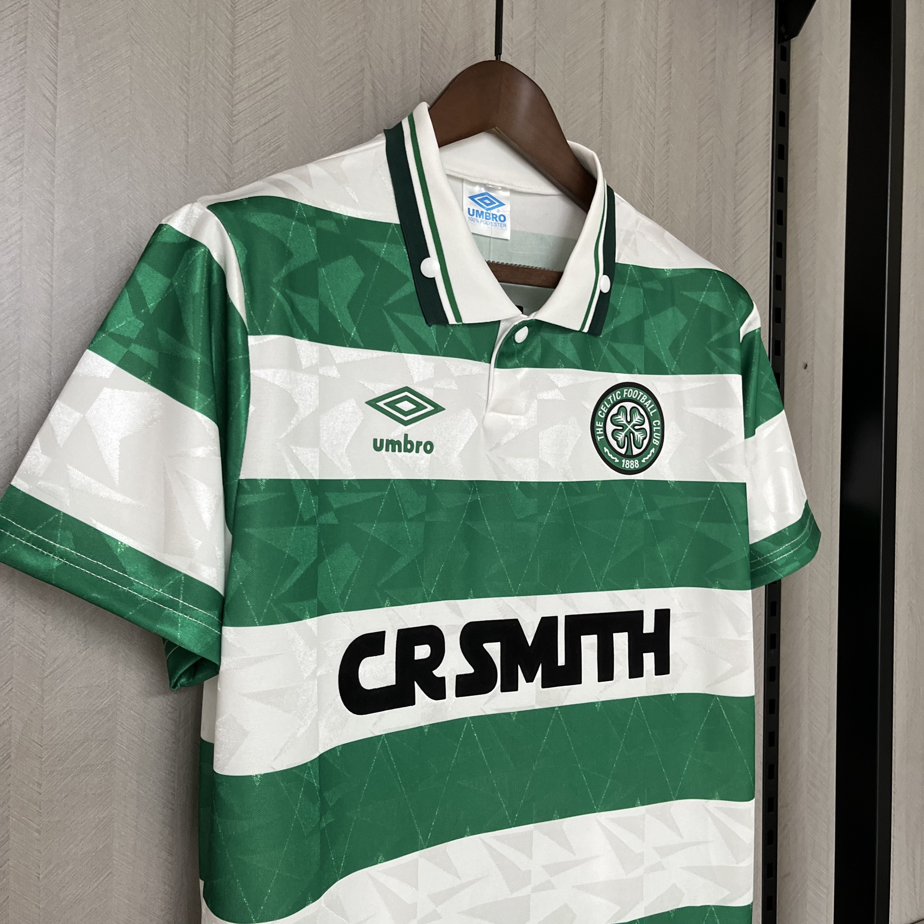 Camisola principal Celtic 89/91 - Versão adepto 7