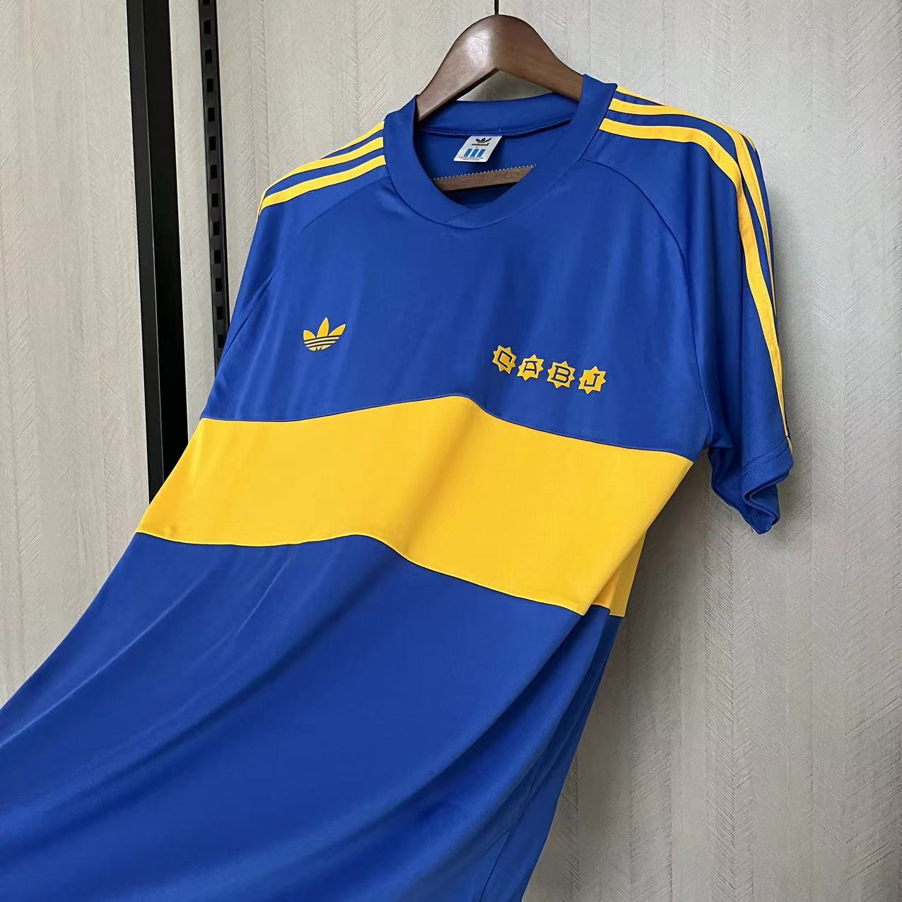 Camisola principal Boca Juniors 81/82 - Versão adepto 9